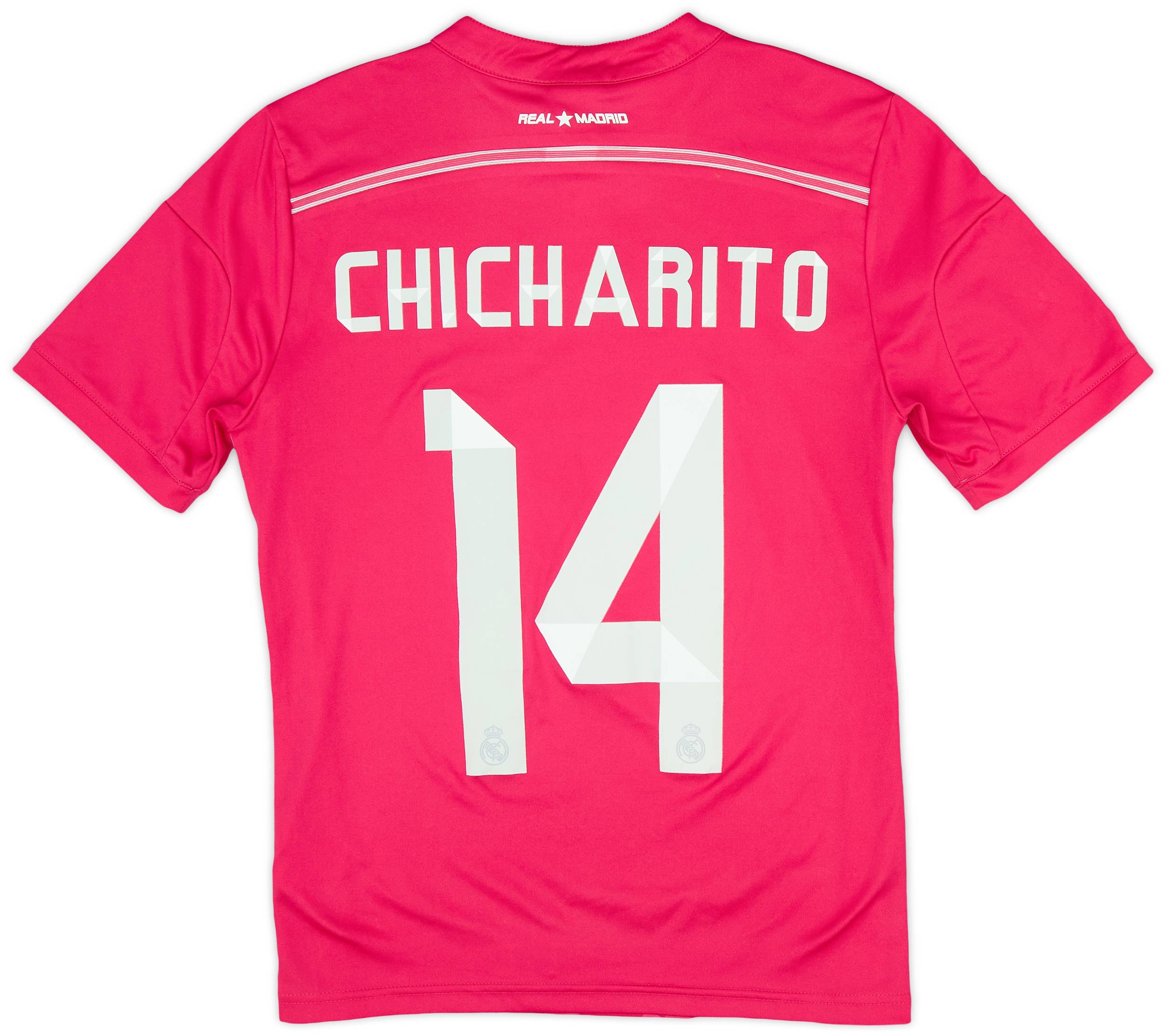 2014-15 Real Madrid Away Shirt Chicharito #14 - 6/10 - (L.Boys)