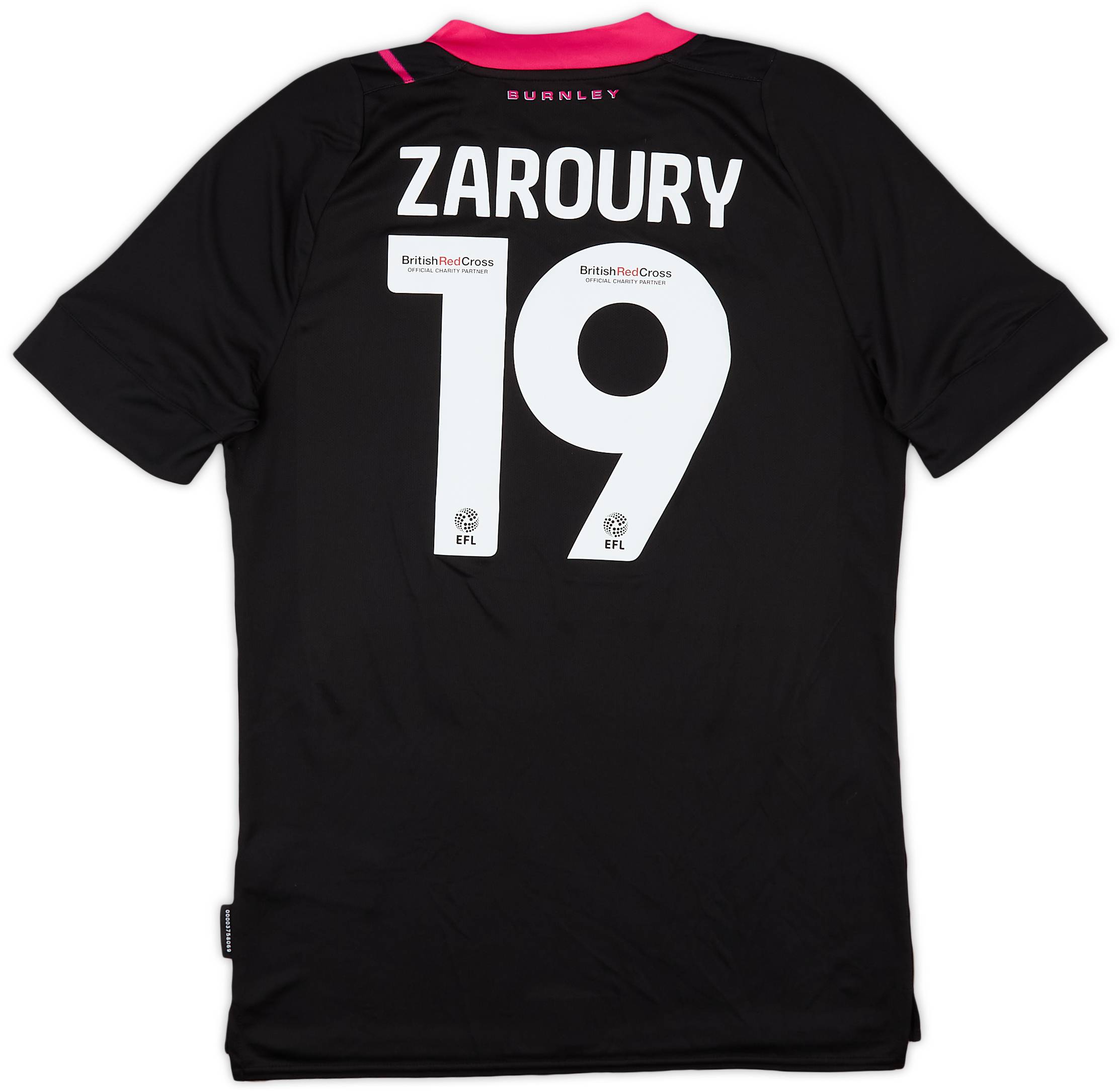 2022-23 Burnley Third Shirt Zaroury #19 (M)