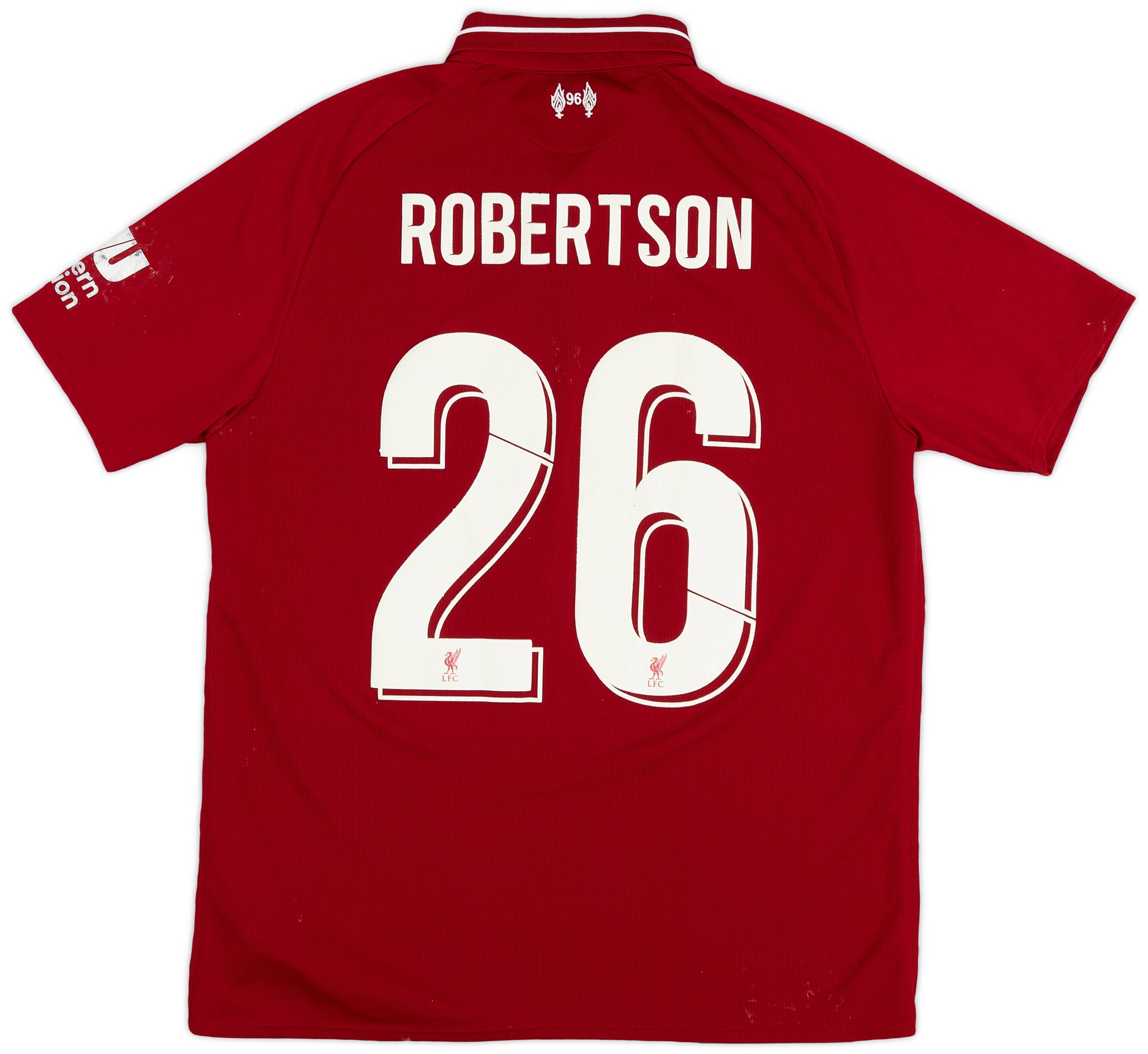 2018-19 Liverpool Home Shirt Robertson #26 - 4/10 - (M)