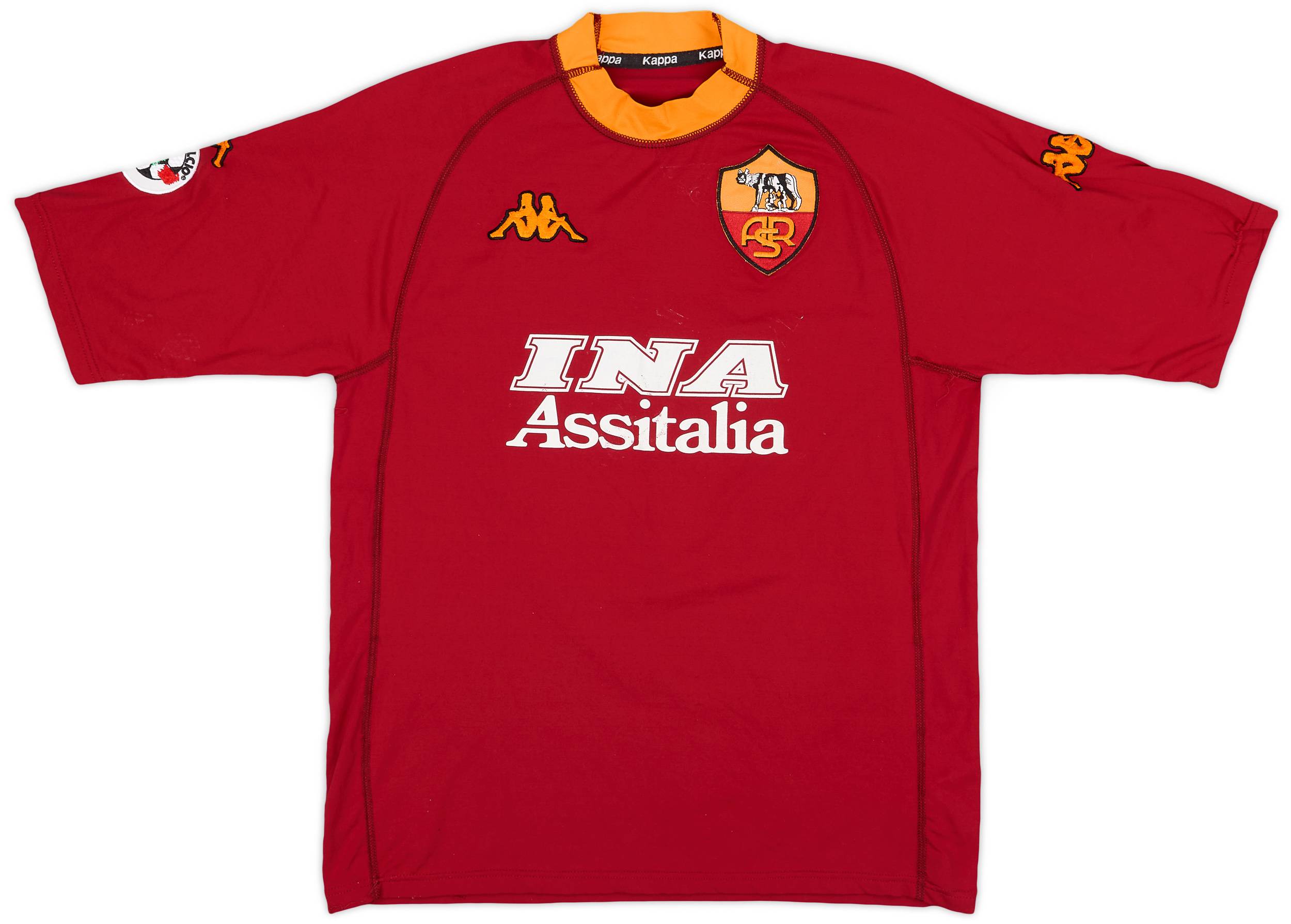 AS Roma Totti 10 シャツ Lサイズ 2017 AS Roma Home Jersey Totti #10 | AS Roma Retro Jersey