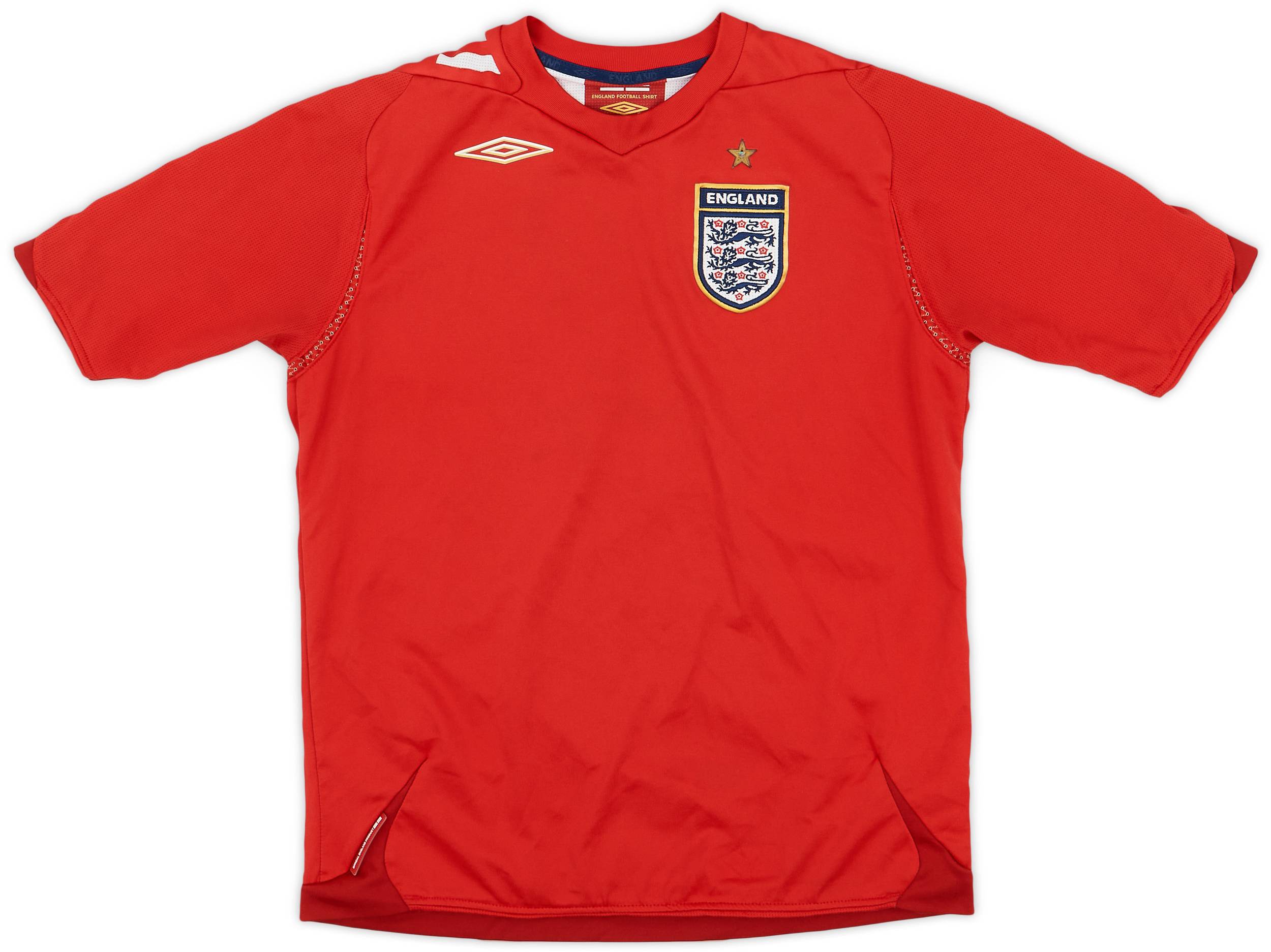 2006-08 England Away Shirt - 8/10 - (L.Boys)