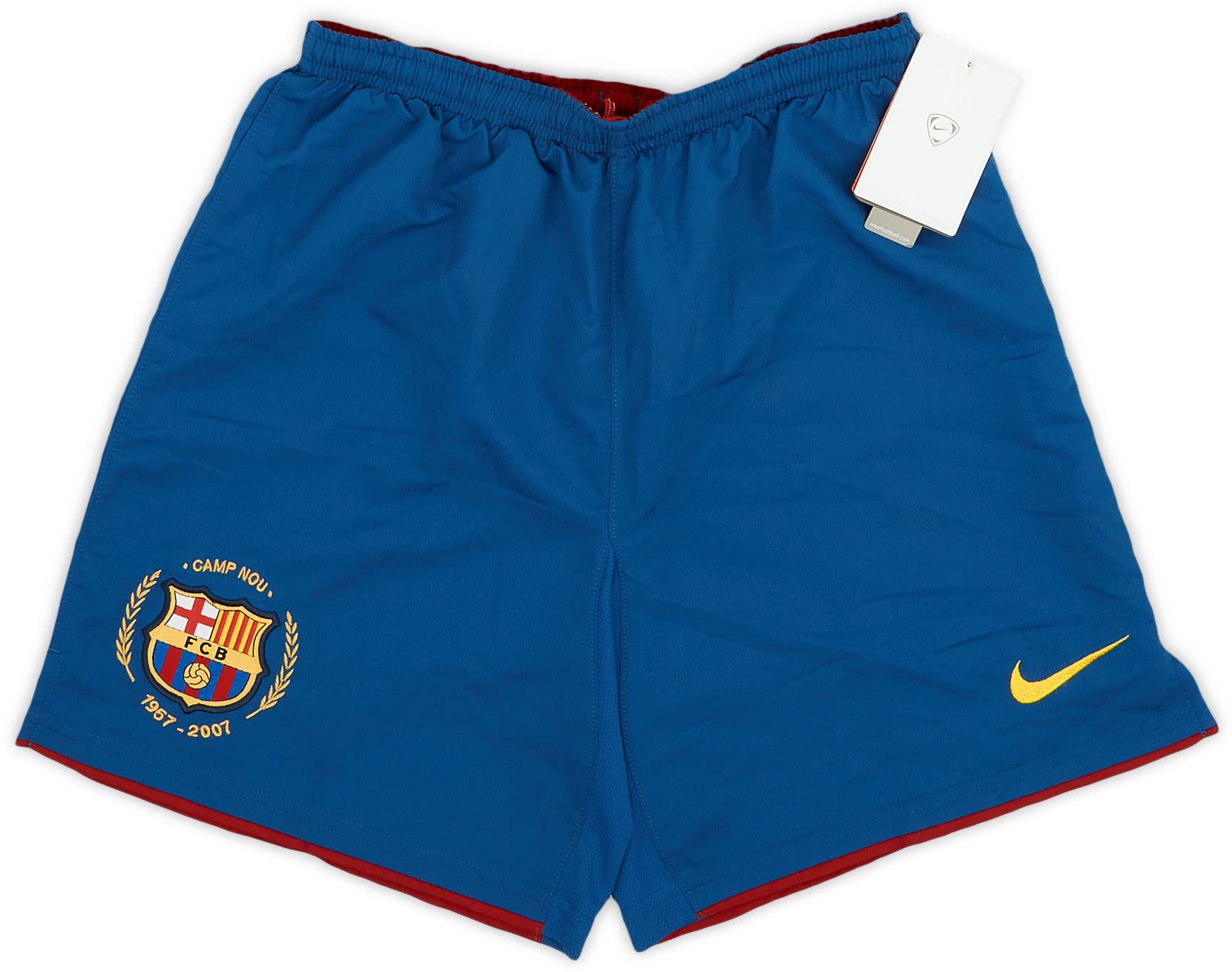 2007-08 Barcelona Home Shorts (M.Boys)