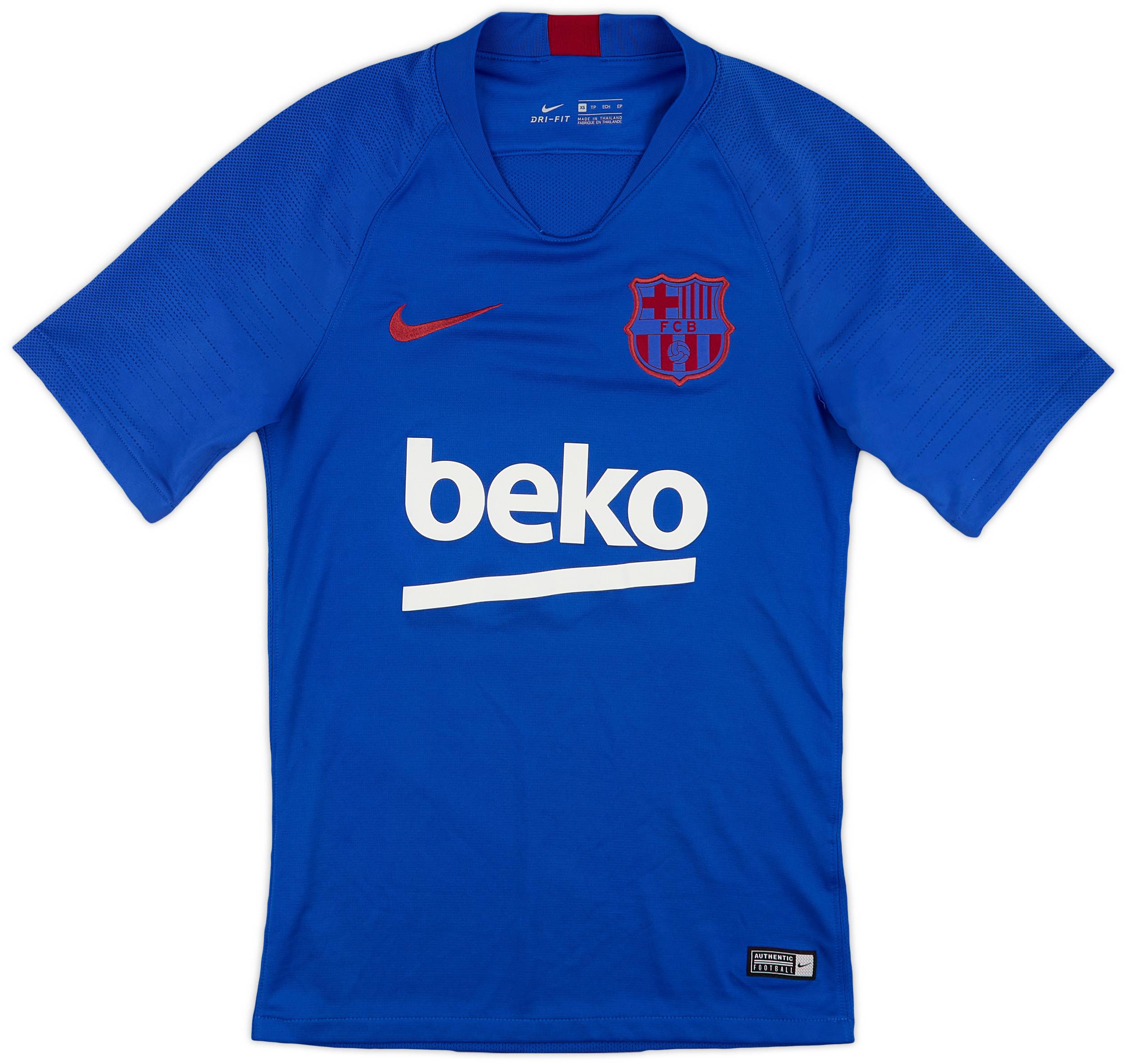 2019-20 Barcelona Nike Training Shirt - 9/10 - (XS)