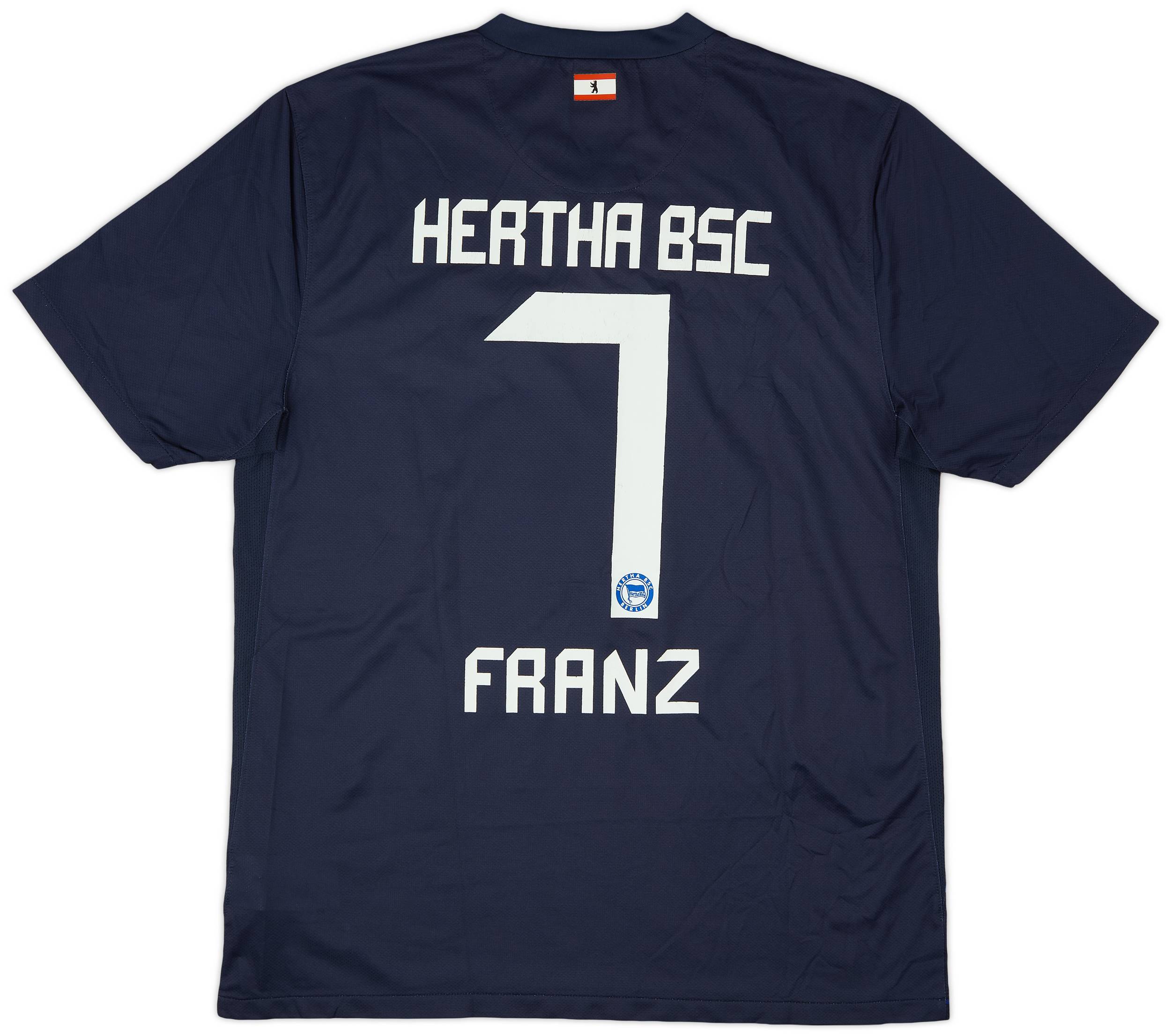 2011-12 Hertha Berlin Home Shirt Franz #7 - 8/10 - (L)