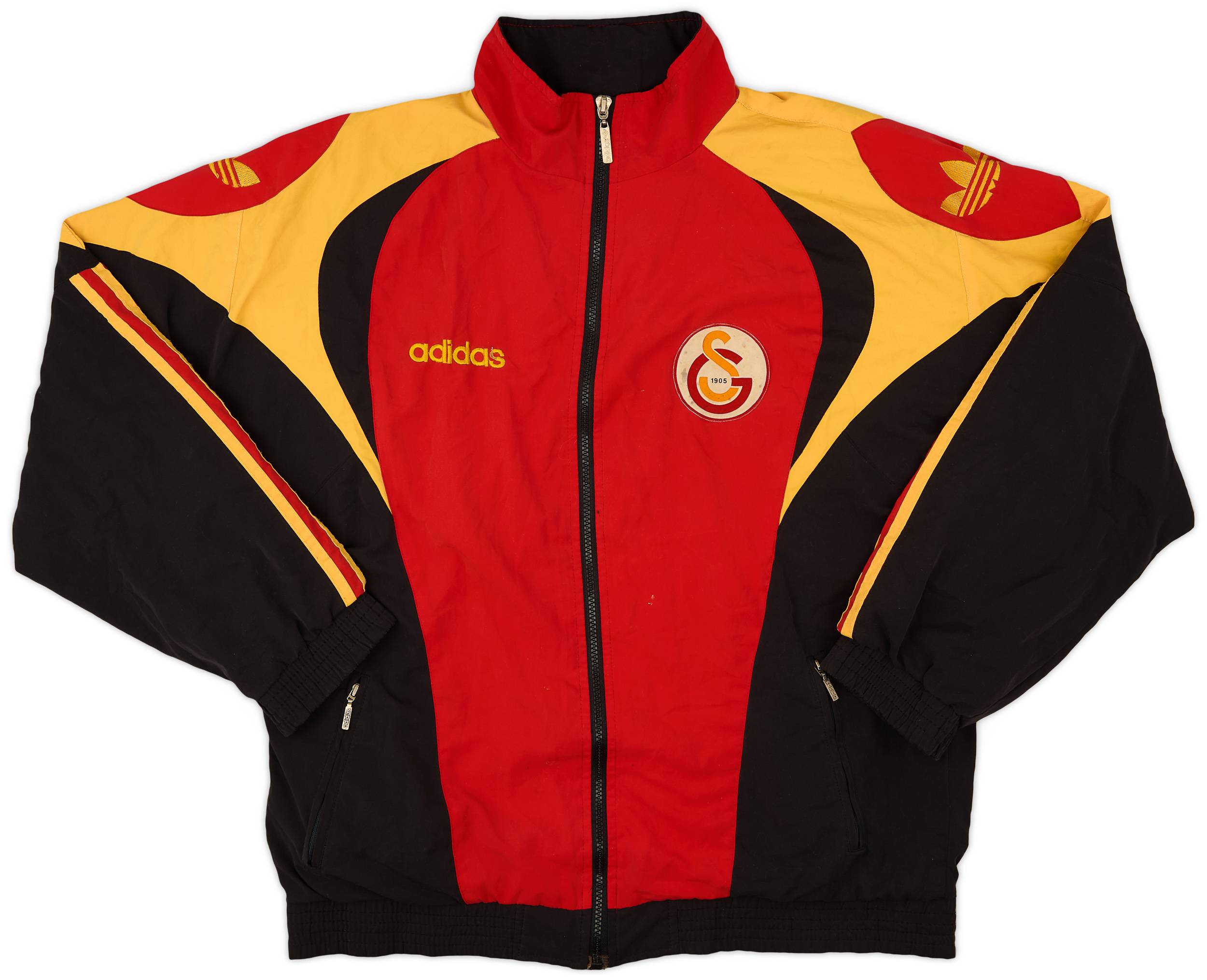1996-97 Galatasaray adidas Track Jacket - 7/10 - (L)