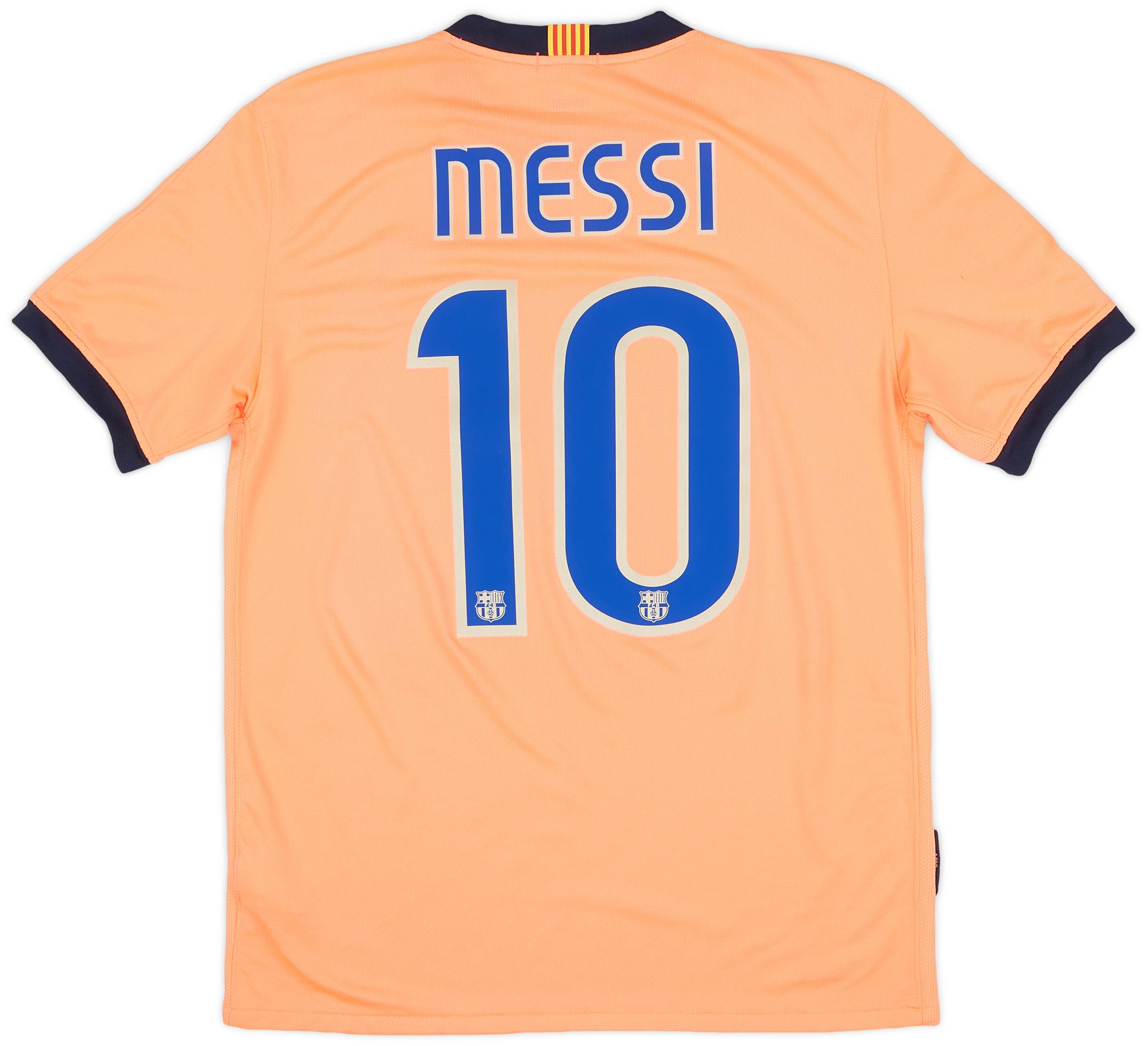 2009-10 Barcelona Away Shirt Messi #10 - 9/10 - (M)