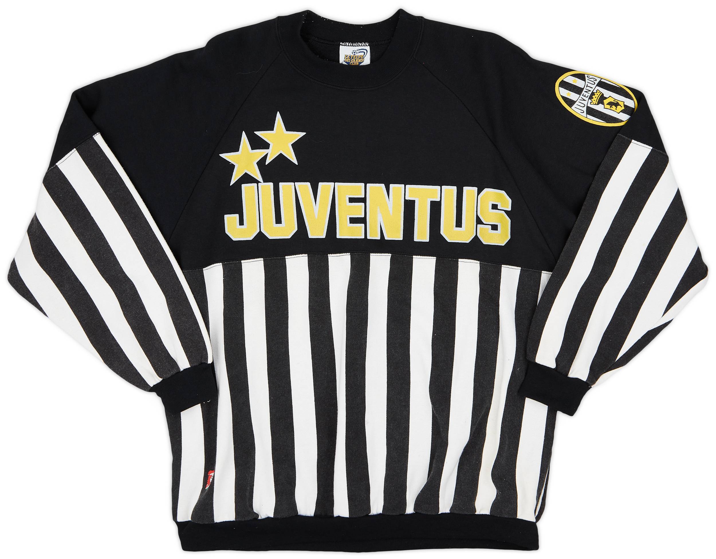 1990-91 Juventus Le Felpe Dei Grandi Club Sweat Top - 8/10 - (L)