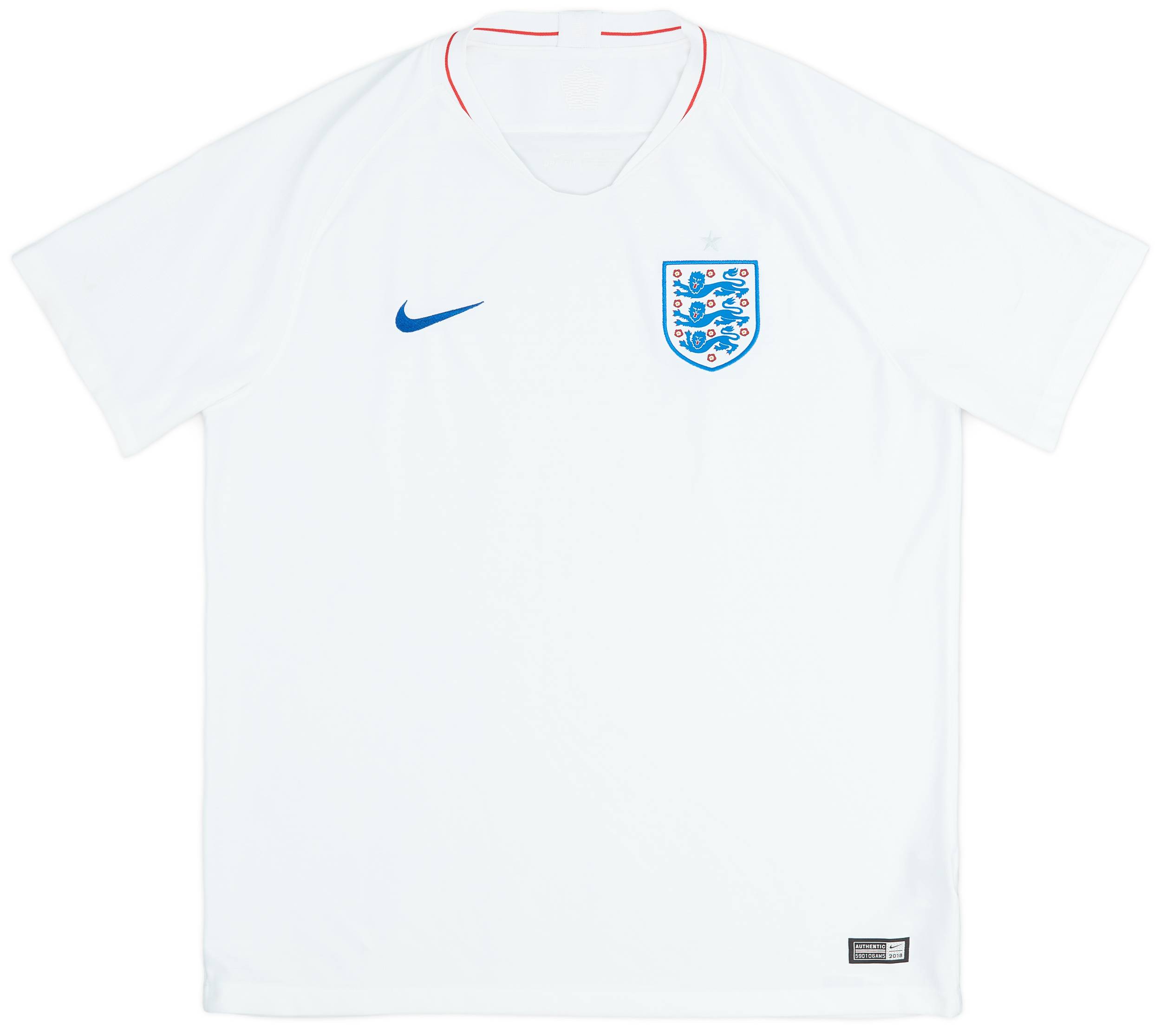 2018-19 England Home Shirt - 10/10 - (XL)