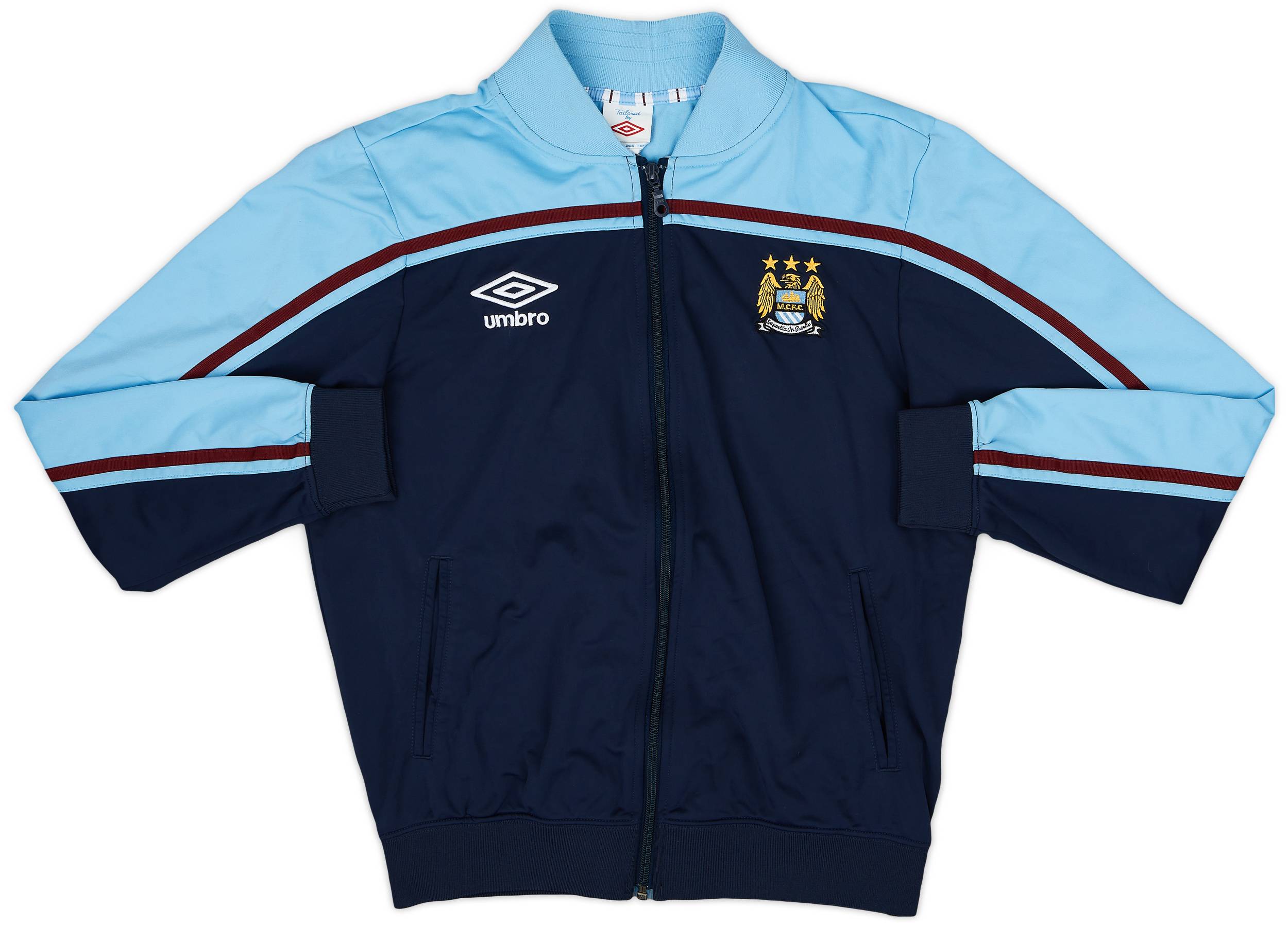 2010-12 Manchester City Umbro Track Jacket - 8/10 - (M)