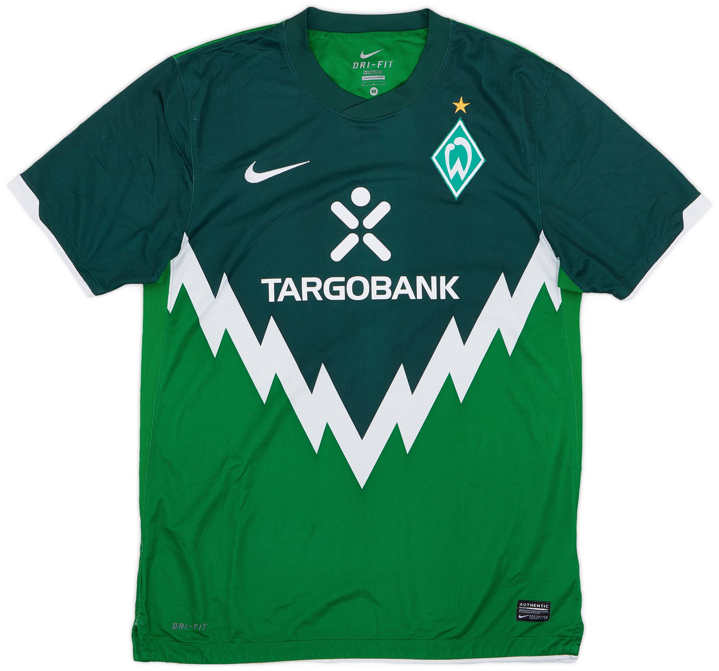 2010-11 Werder Bremen Home Shirt - 7/10 - (M)