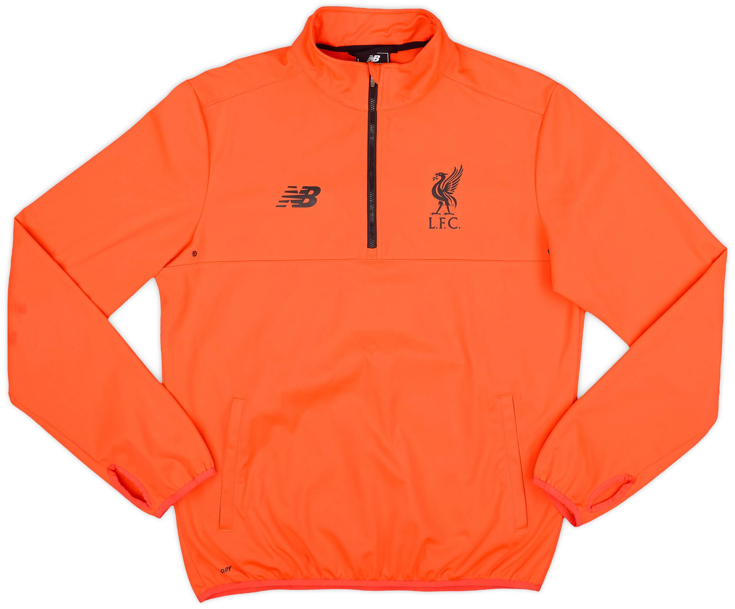 2016-17 Liverpool New Balance 1/4 Zip Drill Top - 6/10 - (M)