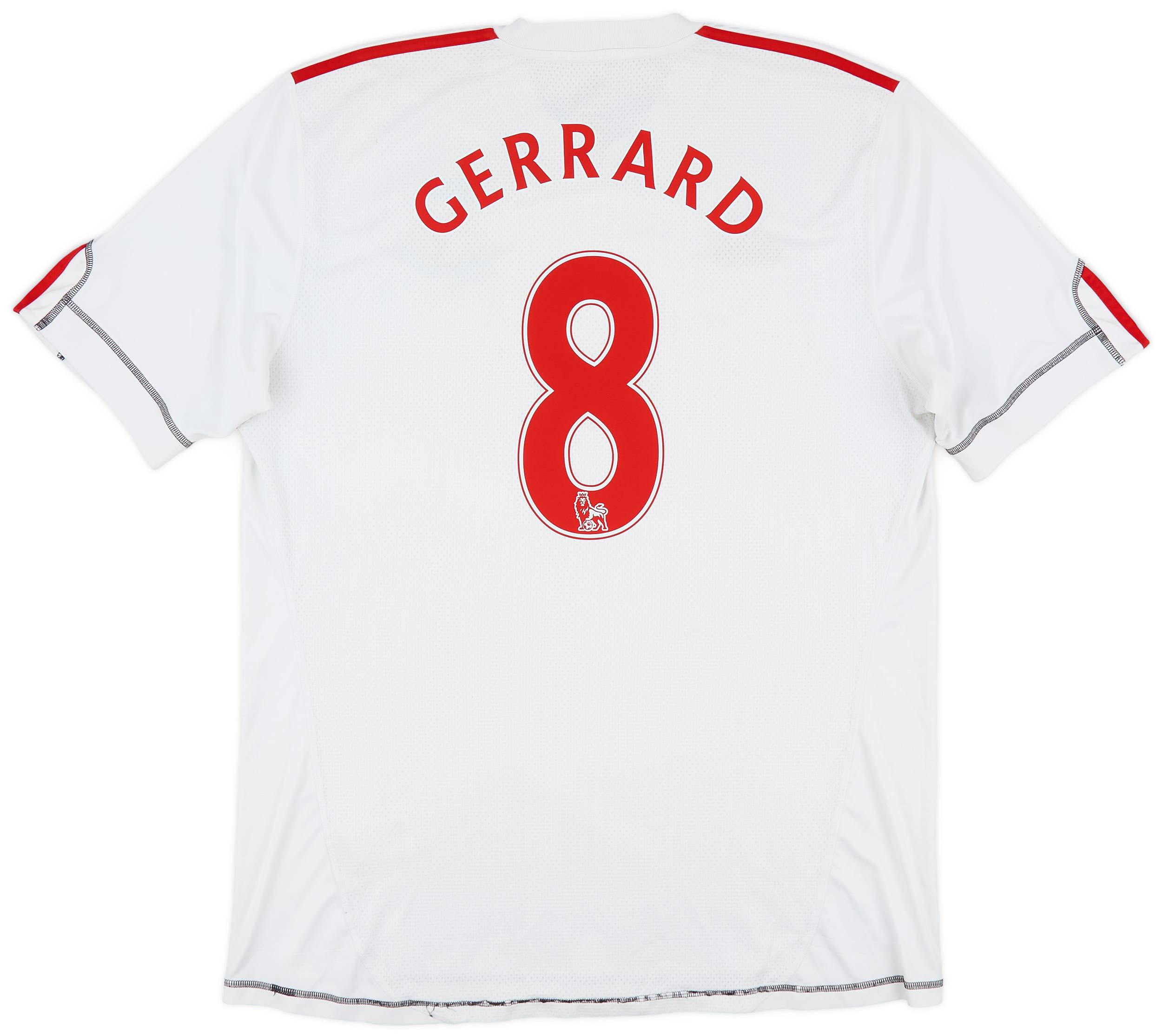 2009-10 Liverpool Third Shirt Gerrard #8 - 4/10 - (XL)