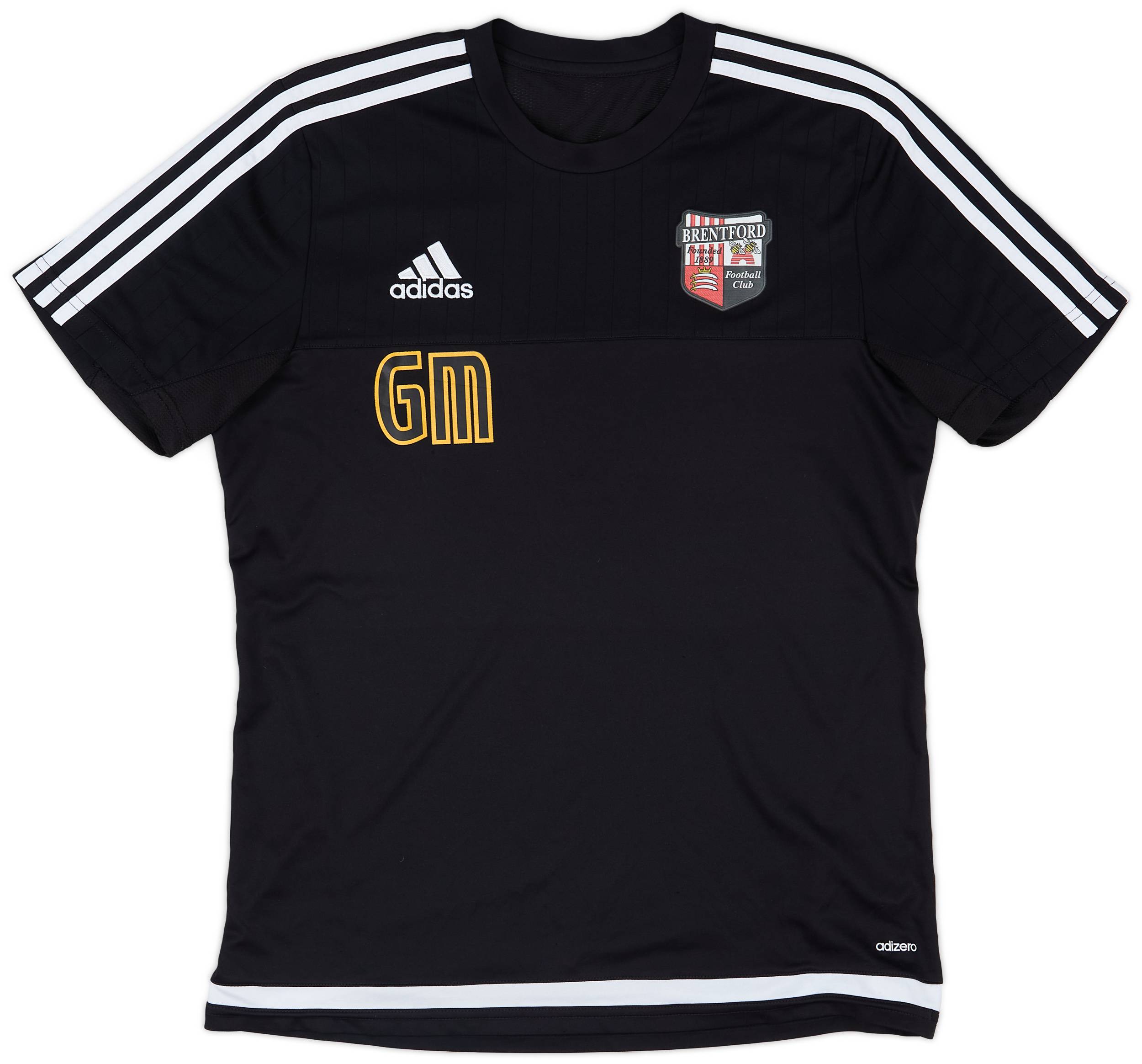 2015-16 Brentford Staff Issue adizero Training Shirt GM - 9/10 - (M)