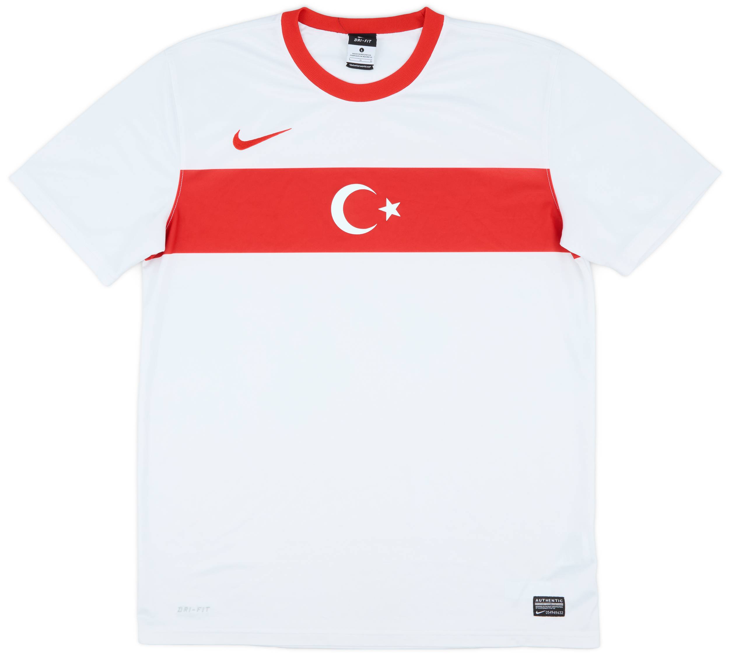 2012-14 Turkey Basic Away Shirt - 8/10 - (L)