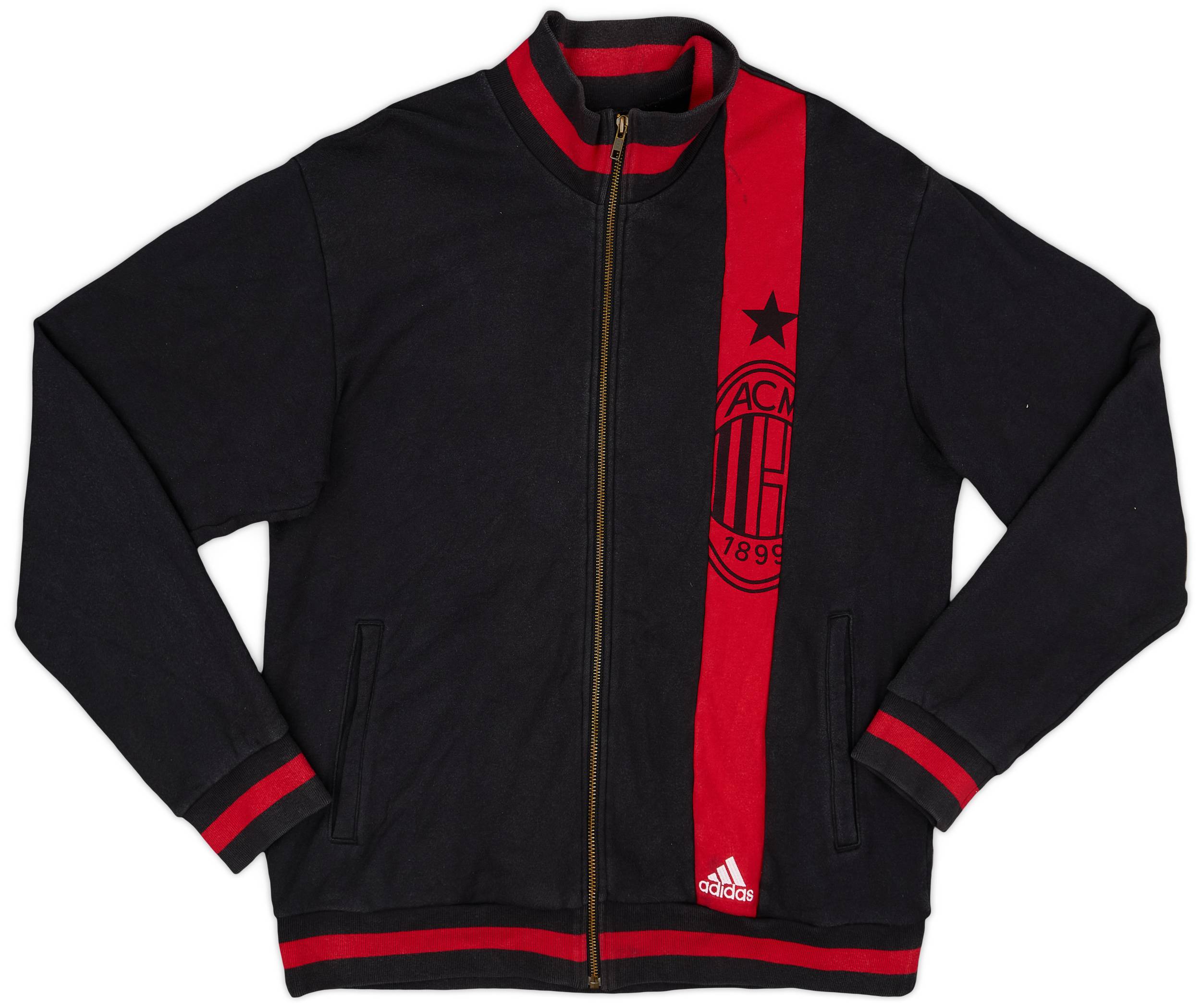 2005-06 AC Milan adidas Track Jacket - 6/10 - (M/L)