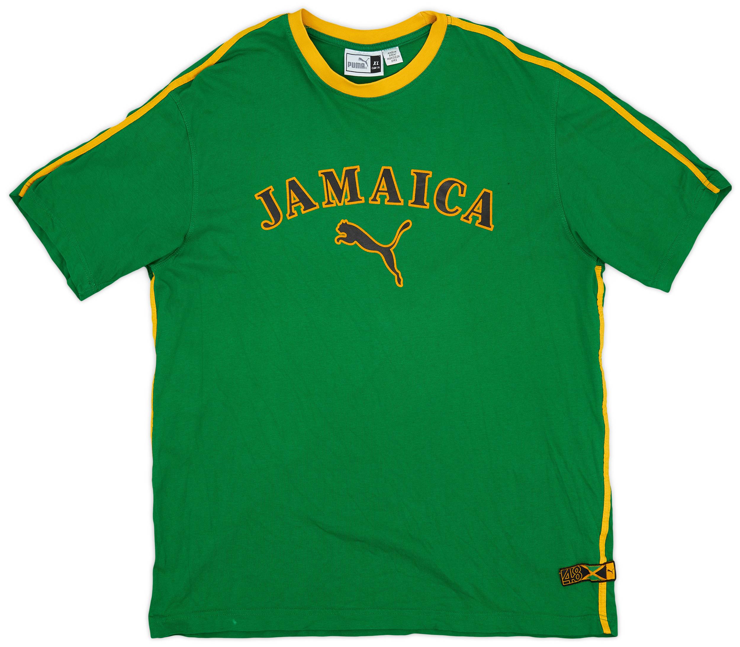 2000-01 Jamaica Puma Cotton Tee - 8/10 - (XL)