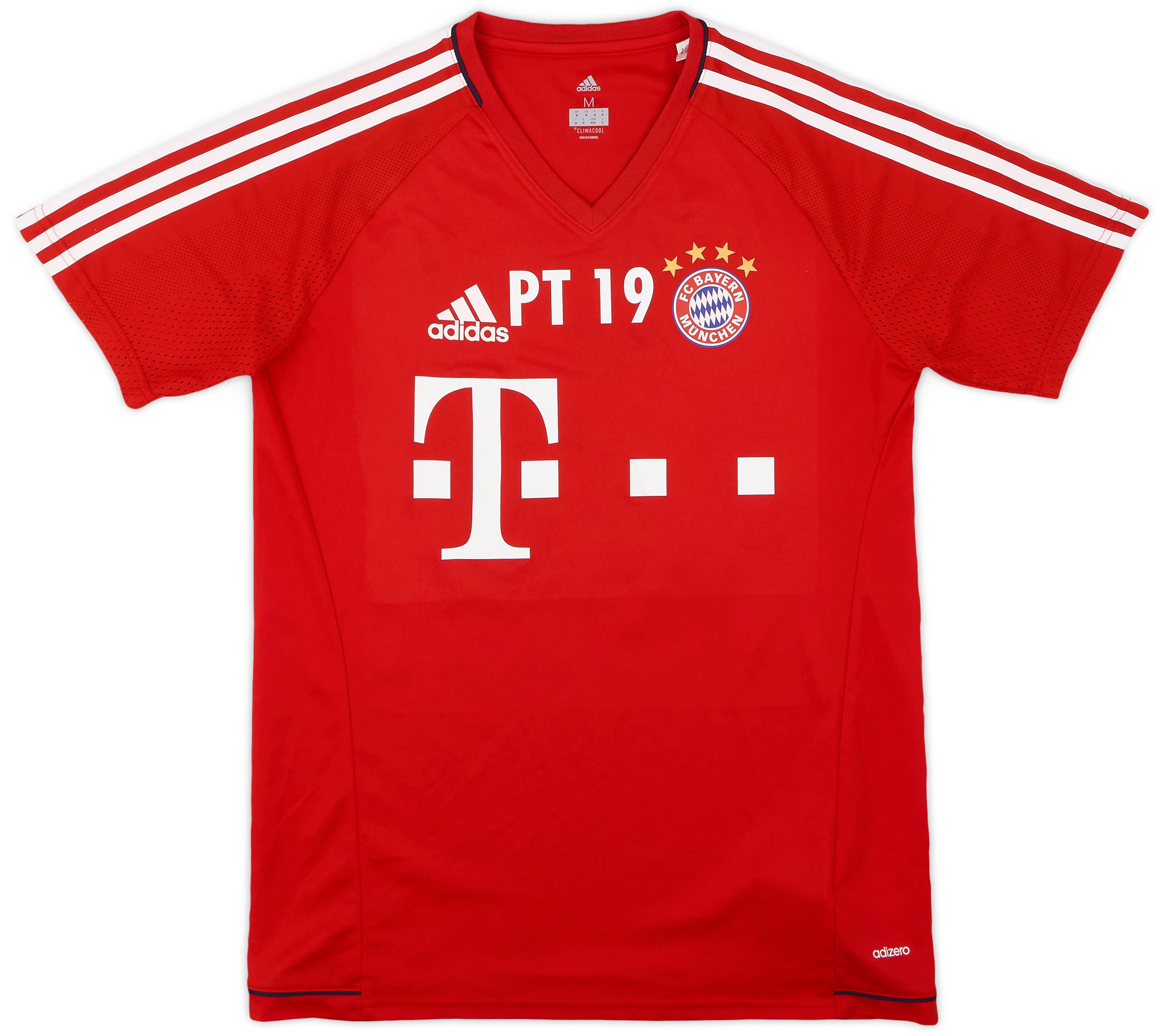 2017-18 Bayern Munich Player Issue adizero Training Shirt PT #19 - 9/10 - (M)