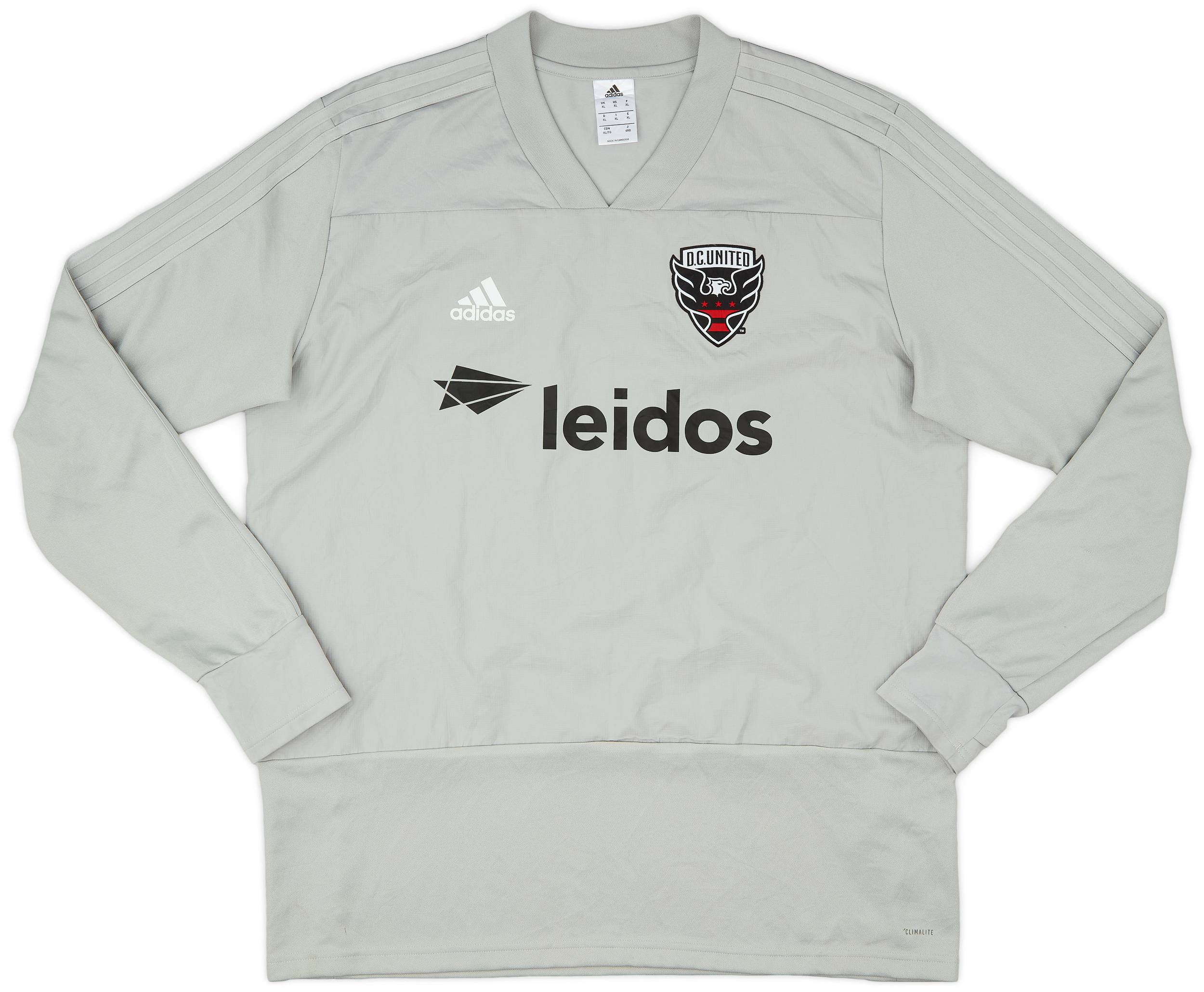 2017-18 DC United adidas Training Top - 9/10 - (XL)