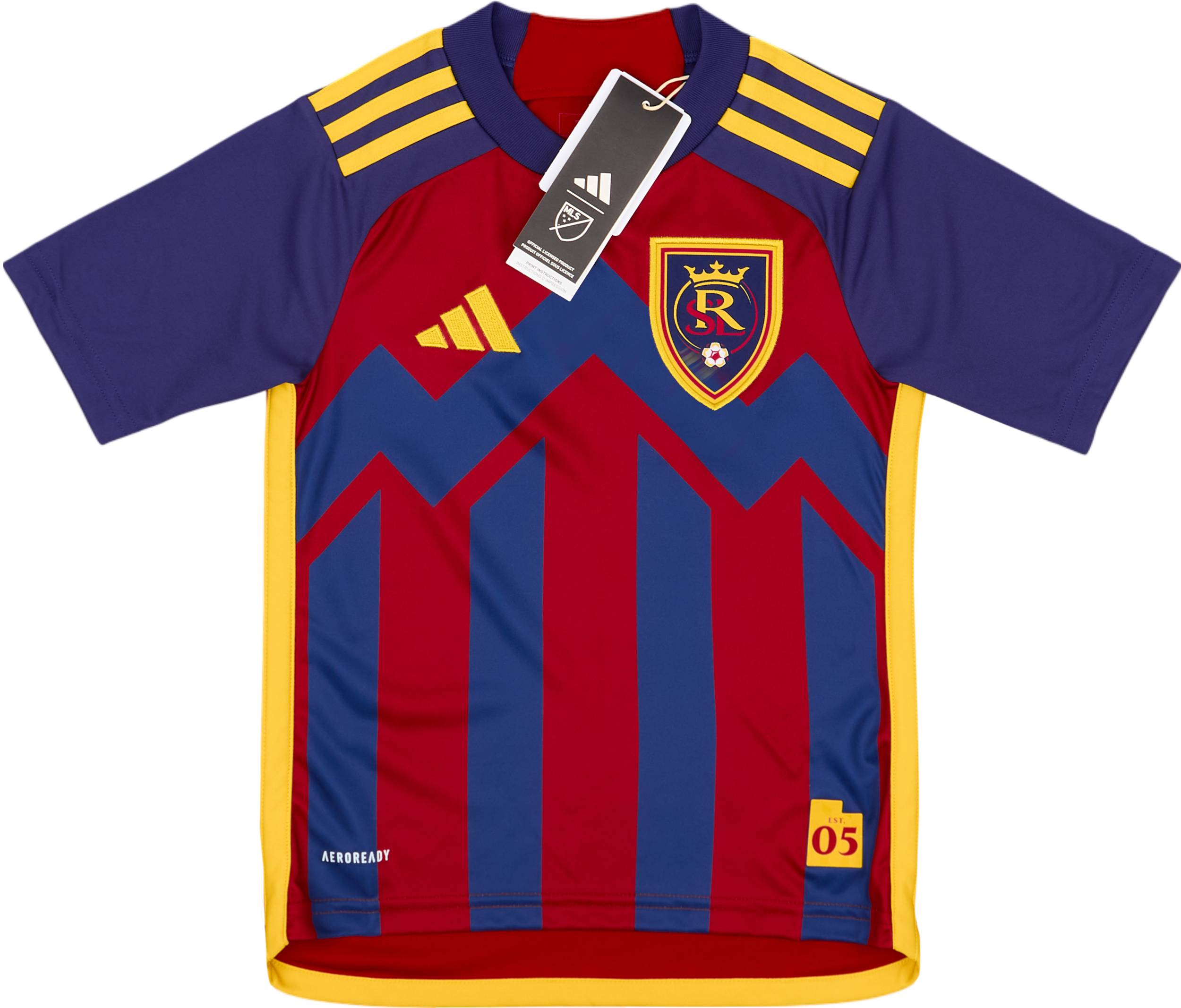 2024-25 Real Salt Lake Home Shirt (XS.Kids)