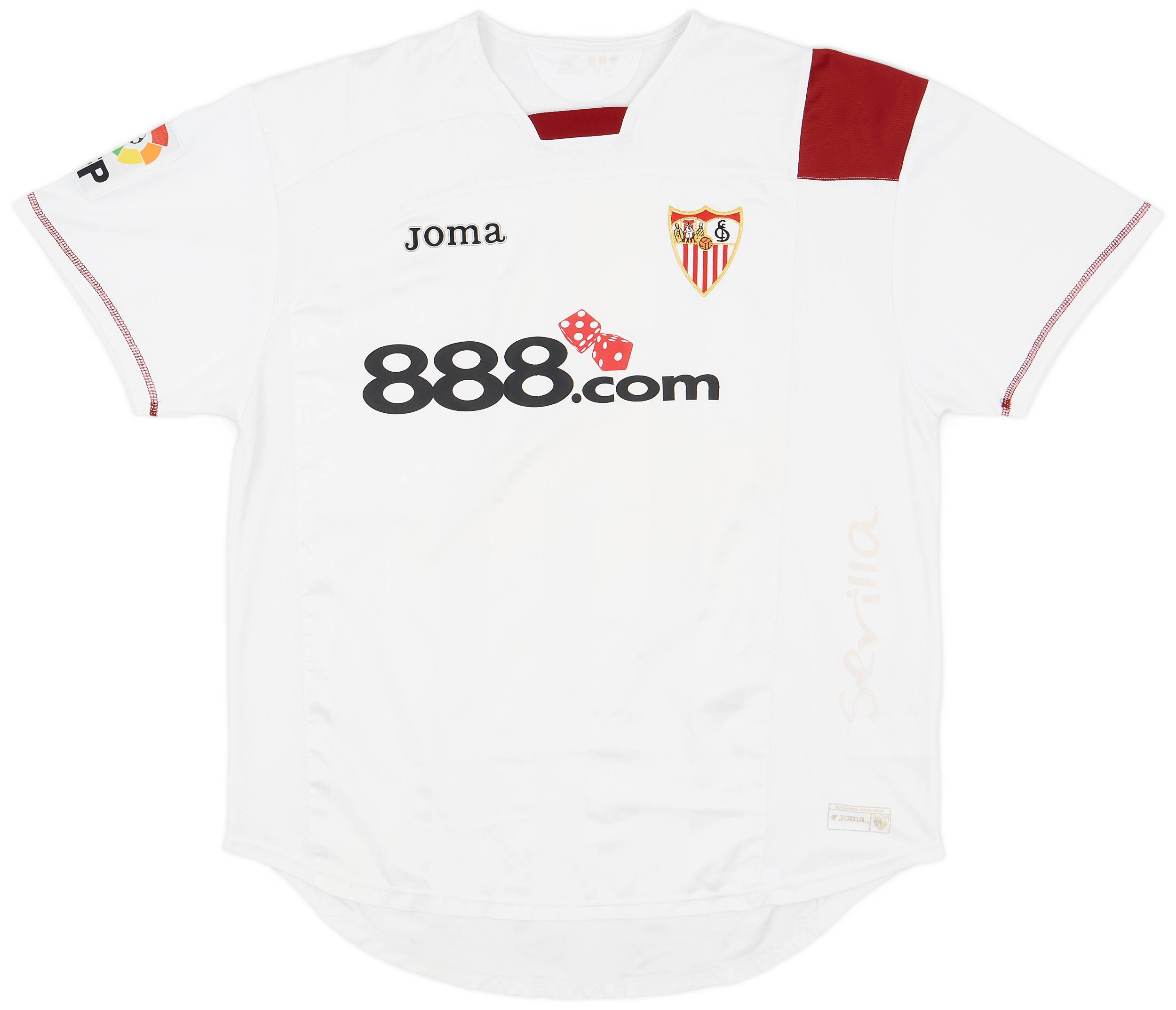 2007-08 Sevilla Home Shirt - 8/10 - (XXL)
