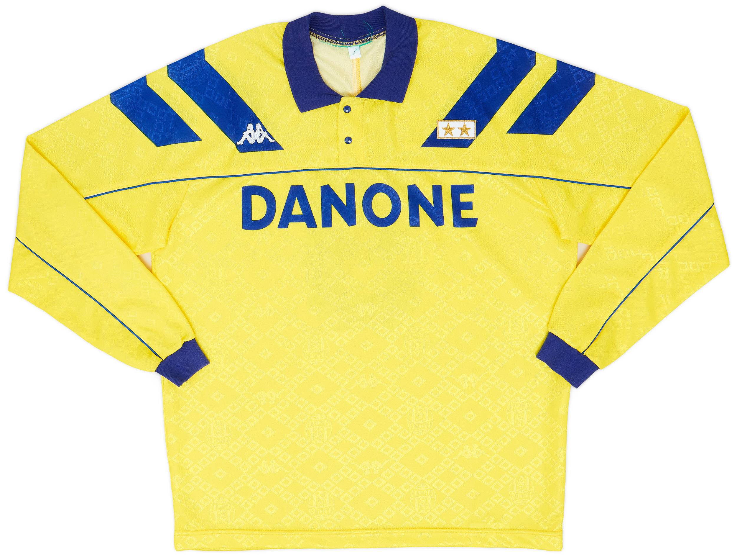 1992-94 Juventus Away L/S Shirt - 8/10 - (L)