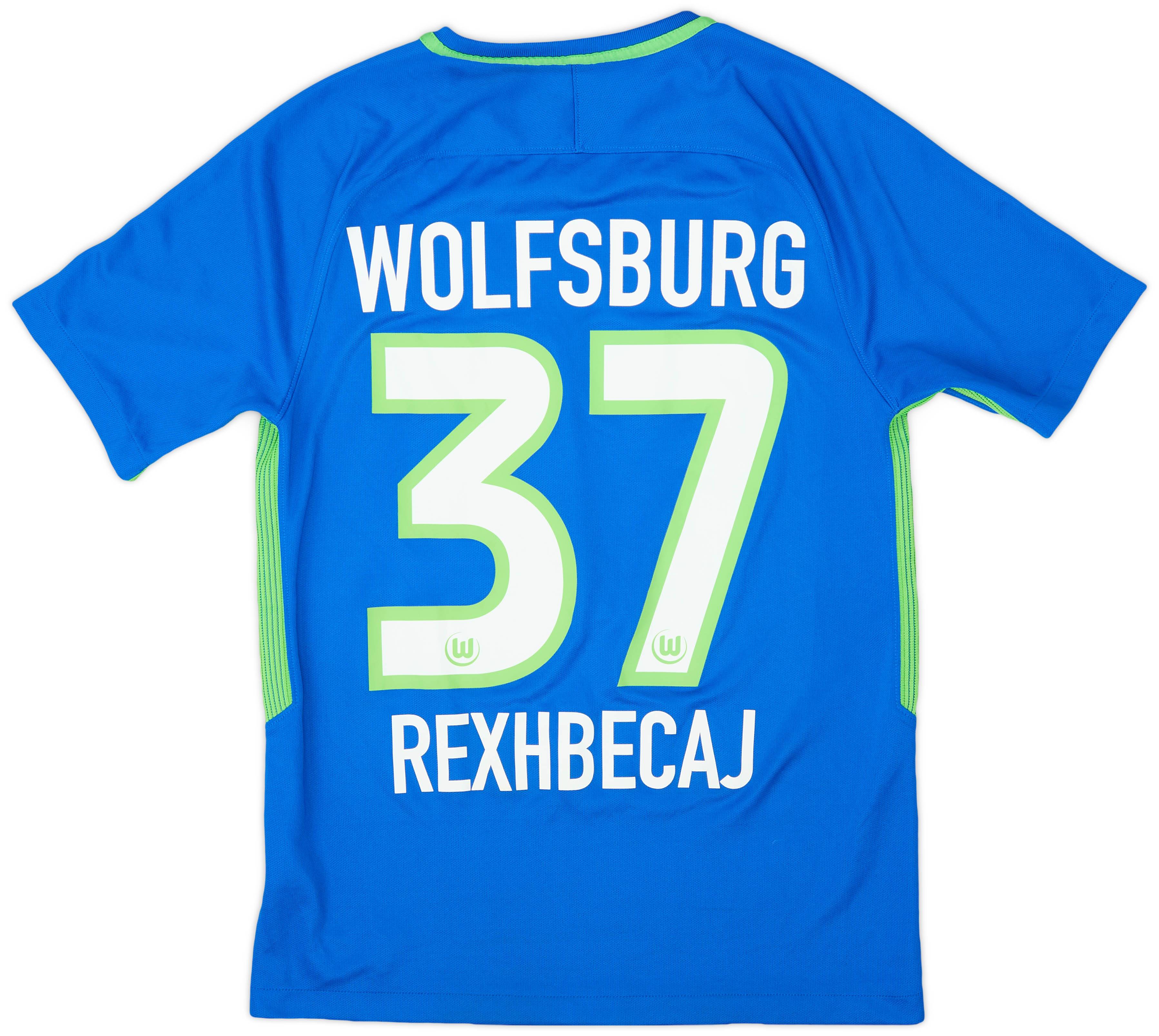 2017-18 Wolfsburg Away Shirt Rexhbecaj #37 - 5/10 - (S)