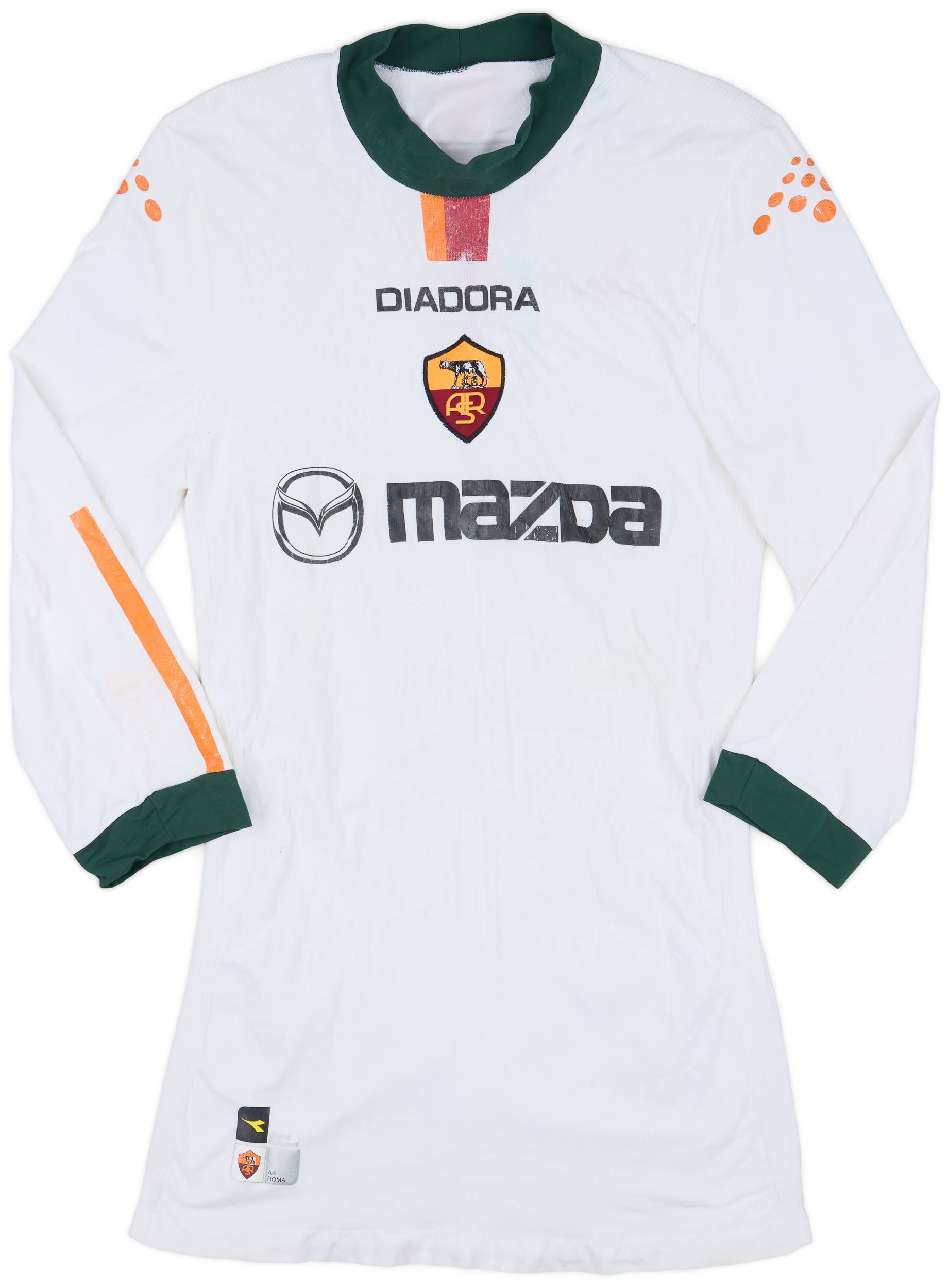 2004-05 Roma European Away L/S Shirt - 6/10 - (S)