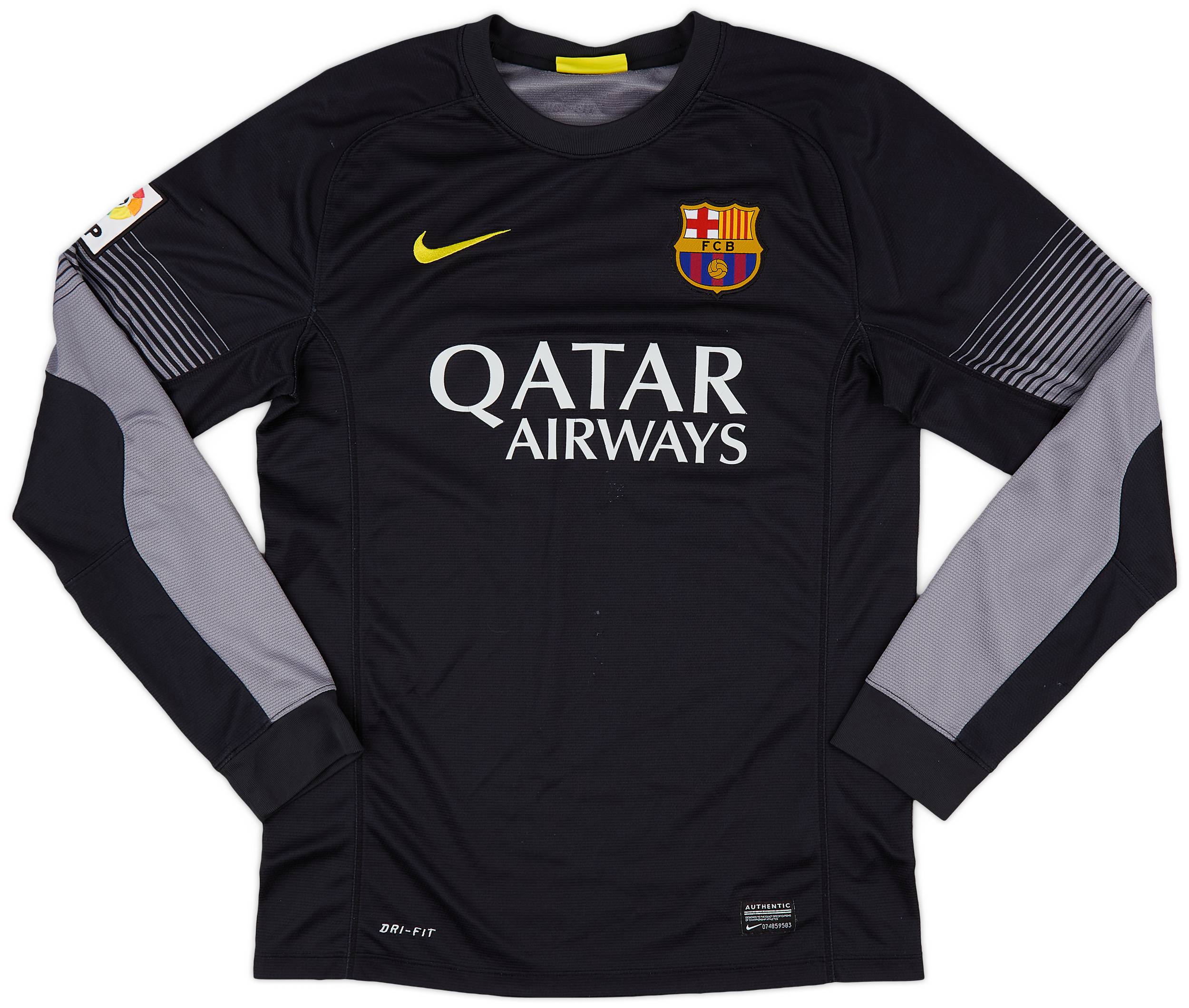 2013-14 Barcelona GK Shirt - 8/10 - (M)