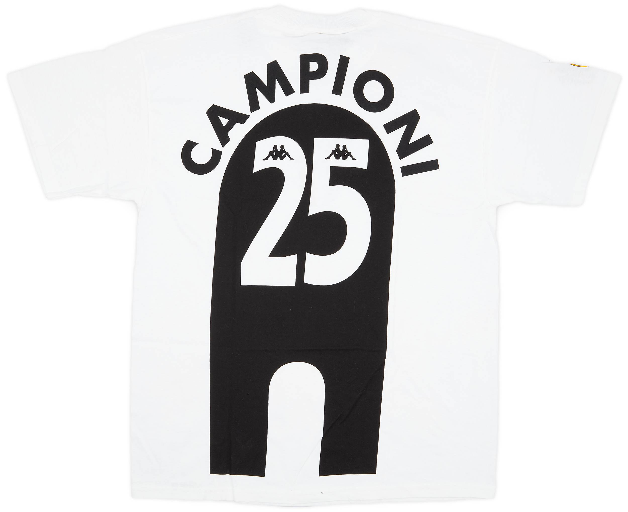 1997-98 Juventus Kappa 'Campioni 25' Graphic Tee (XL)