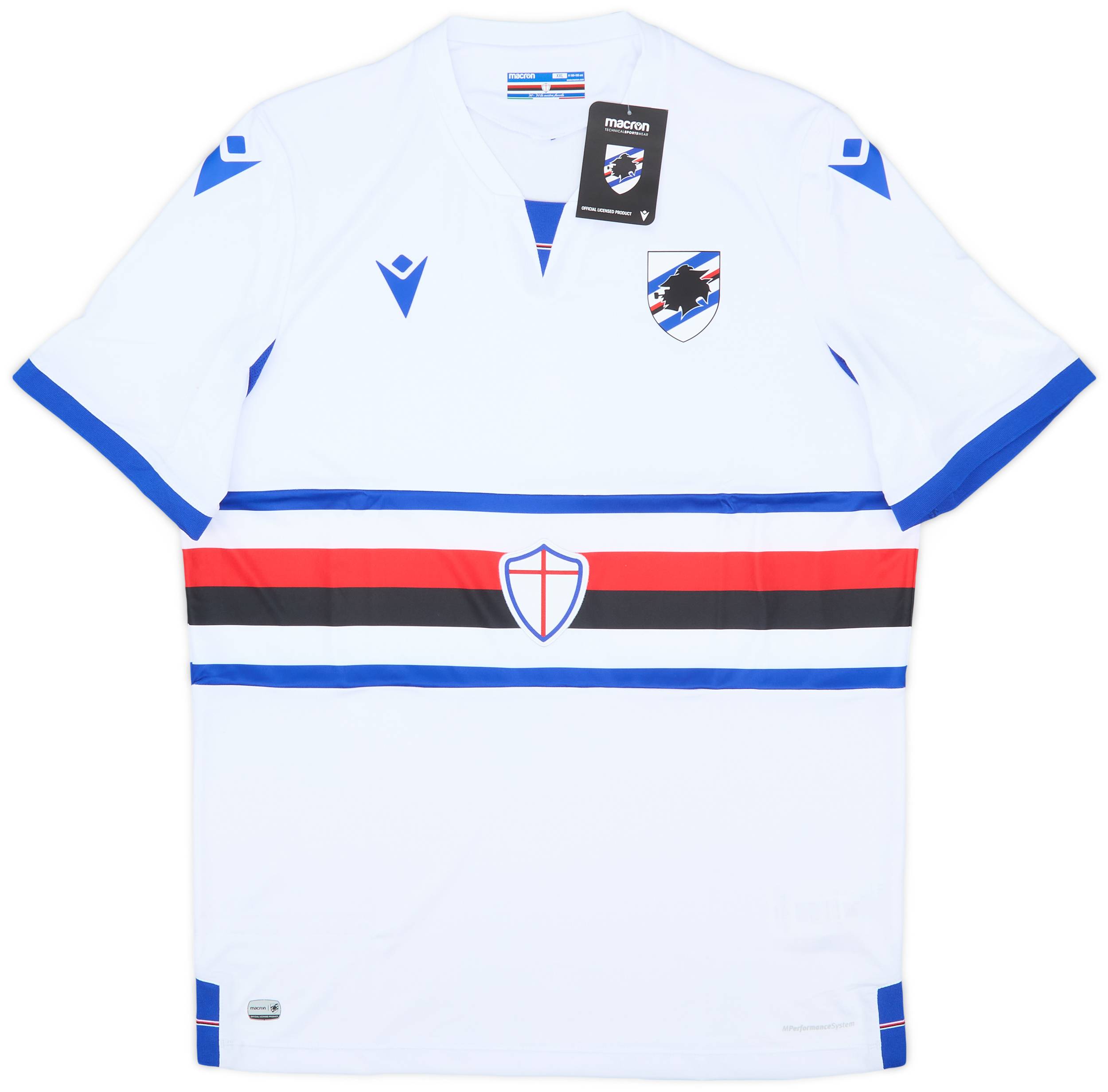 2020-21 Sampdoria Authentic Away Shirt (XXL)