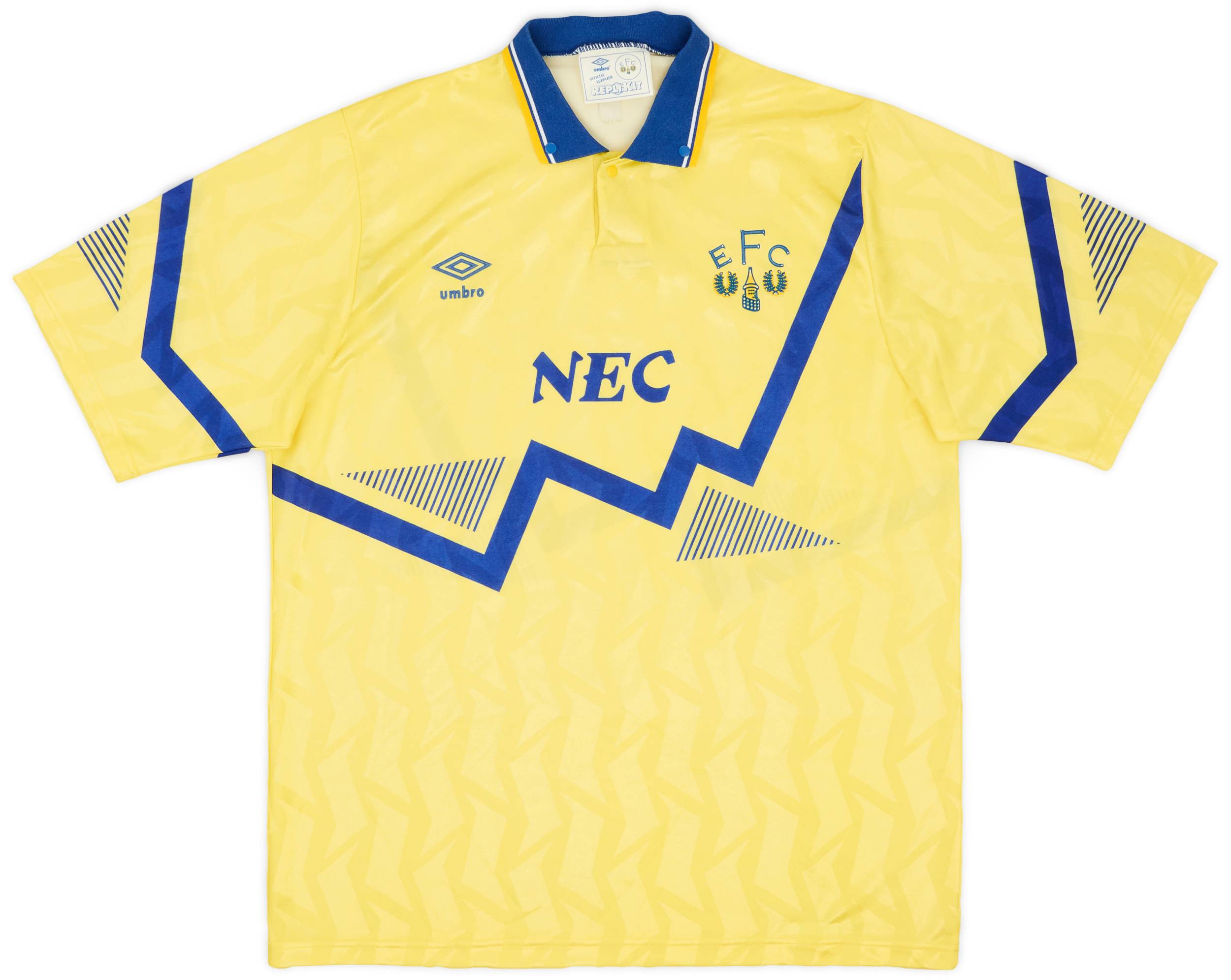 1990-92 Everton Away Shirt - 9/10 - (L)