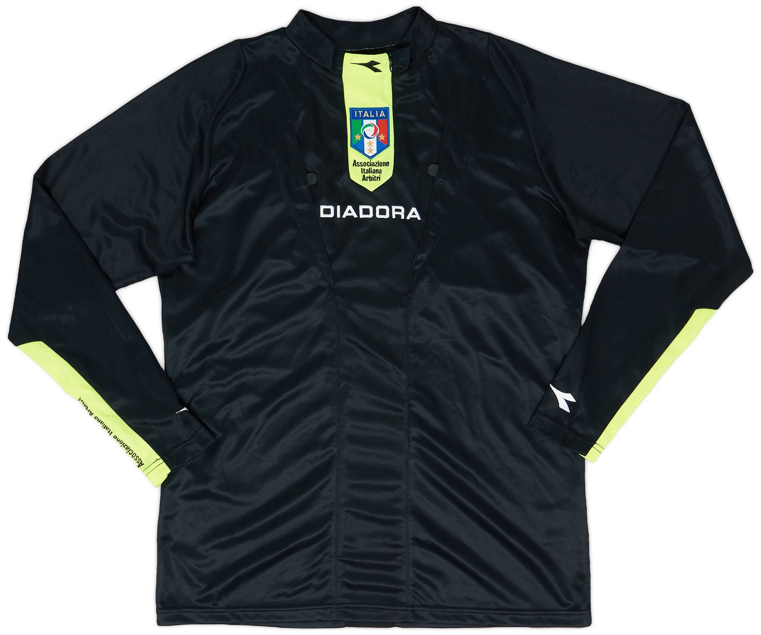 2000s Italy Diadora Referee L/S Shirt - 10/10 - (S)