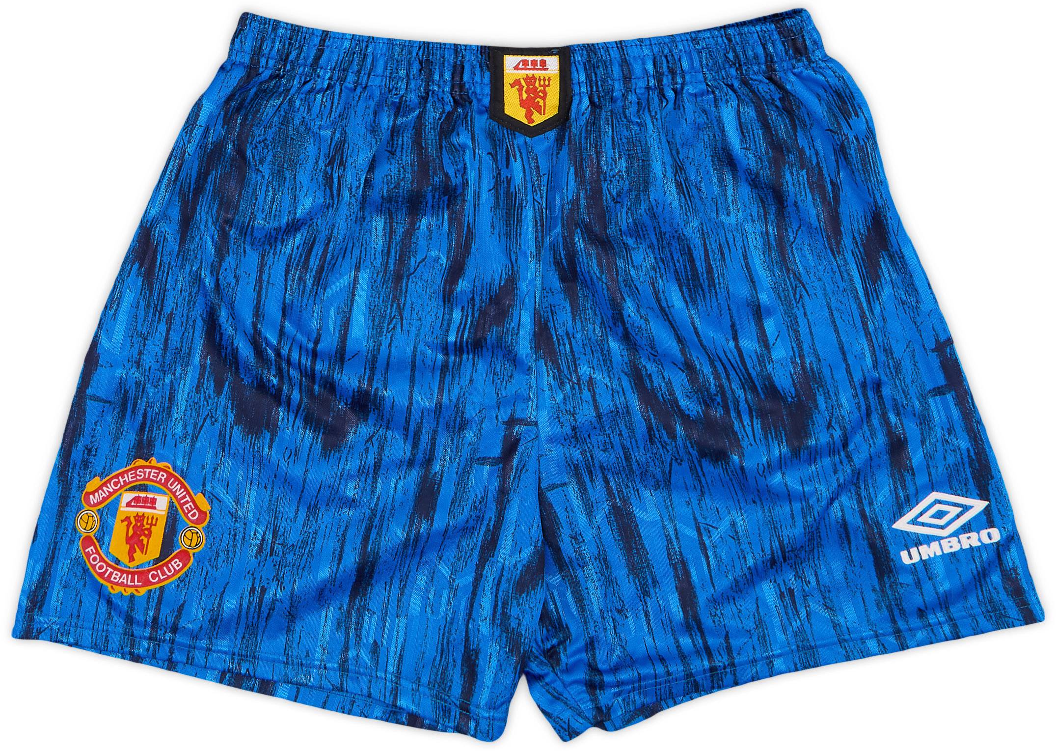 1992-93 Manchester United Away Shorts - 9/10 - (S)