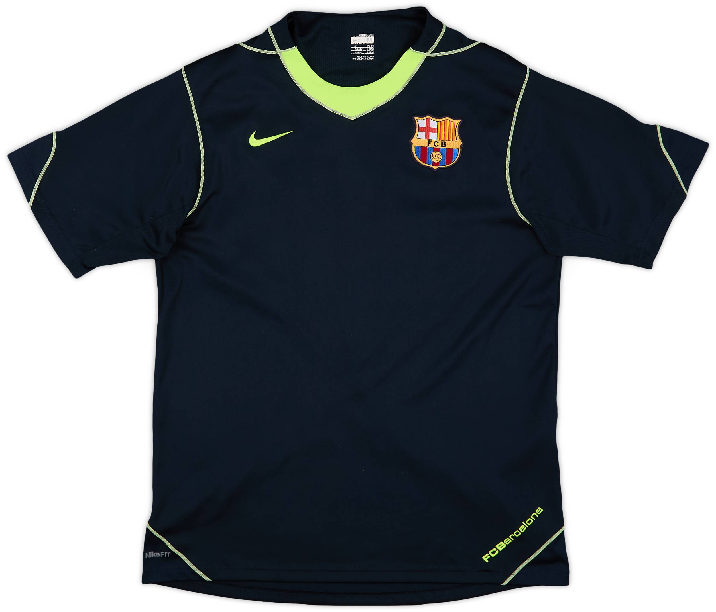 2007-08 Barcelona Nike Training Shirt - 9/10 - (M)