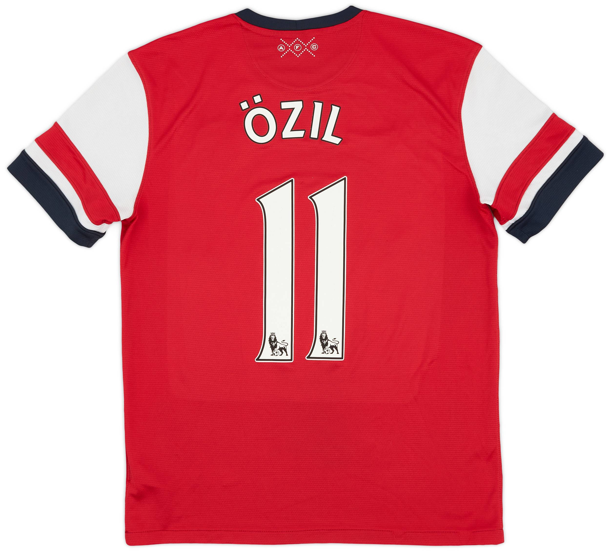 2012 14 Arsenal Home Shirt Ozil 11 6 10 M
