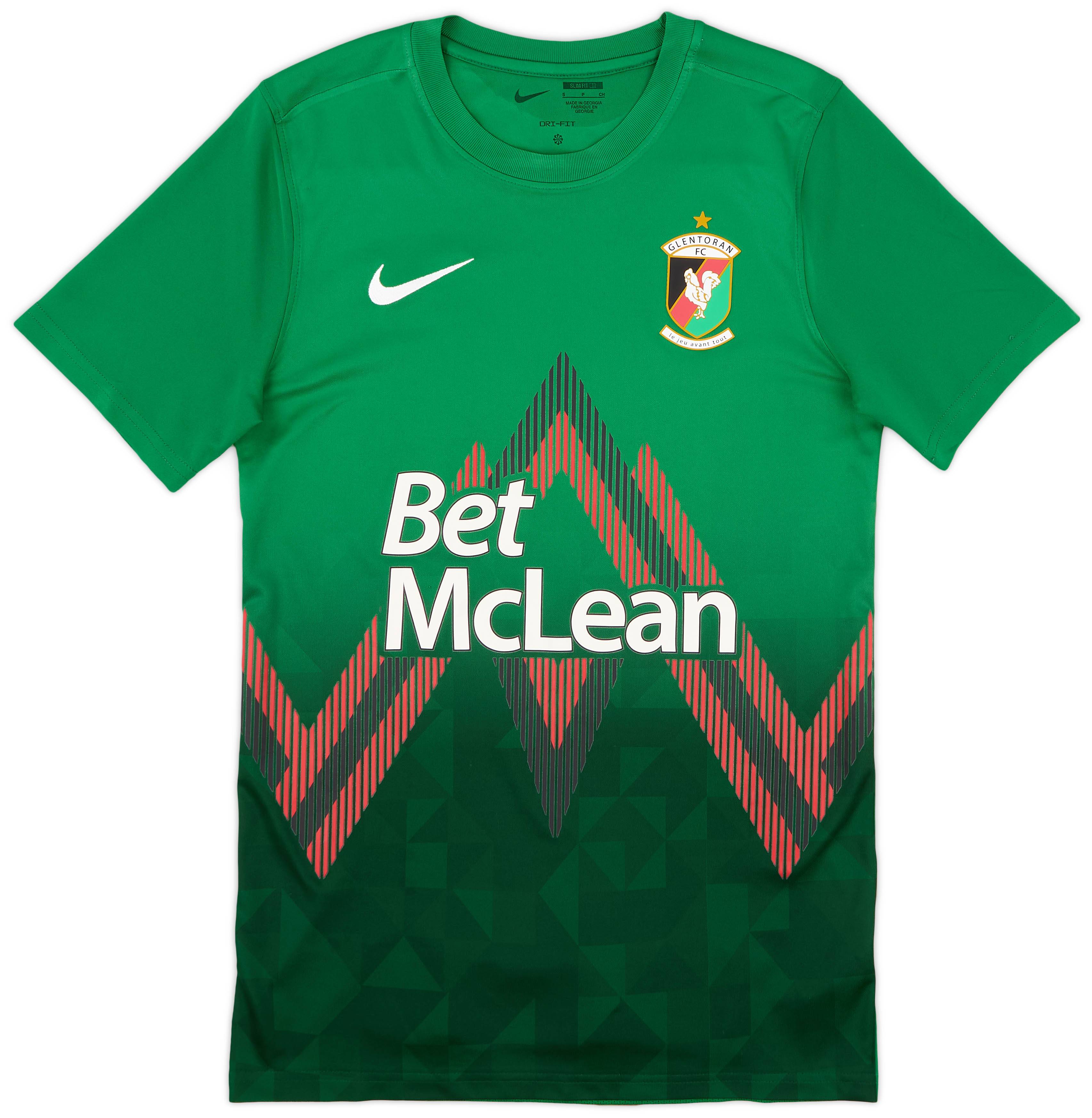 2022-23 Glentoran Home Shirt - 8/10 - (S)