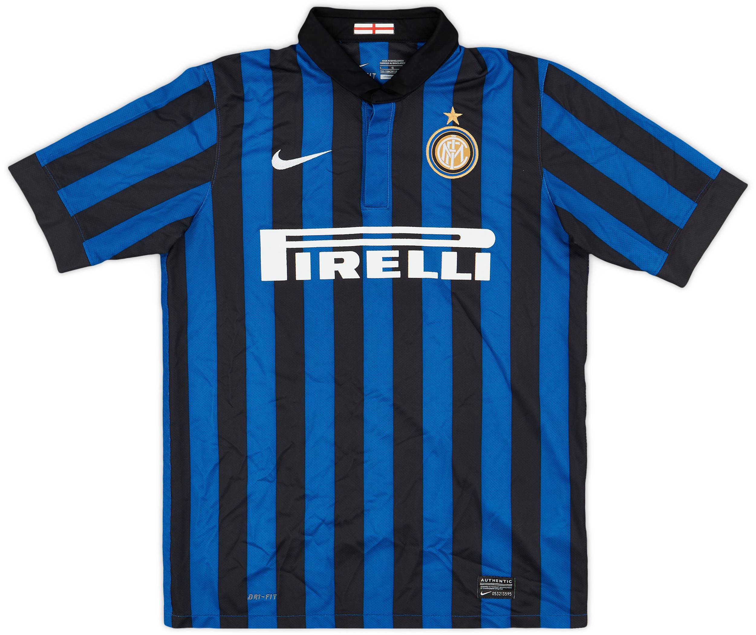 2011-12 Inter Milan Home Shirt - 8/10 - (L.Boys)