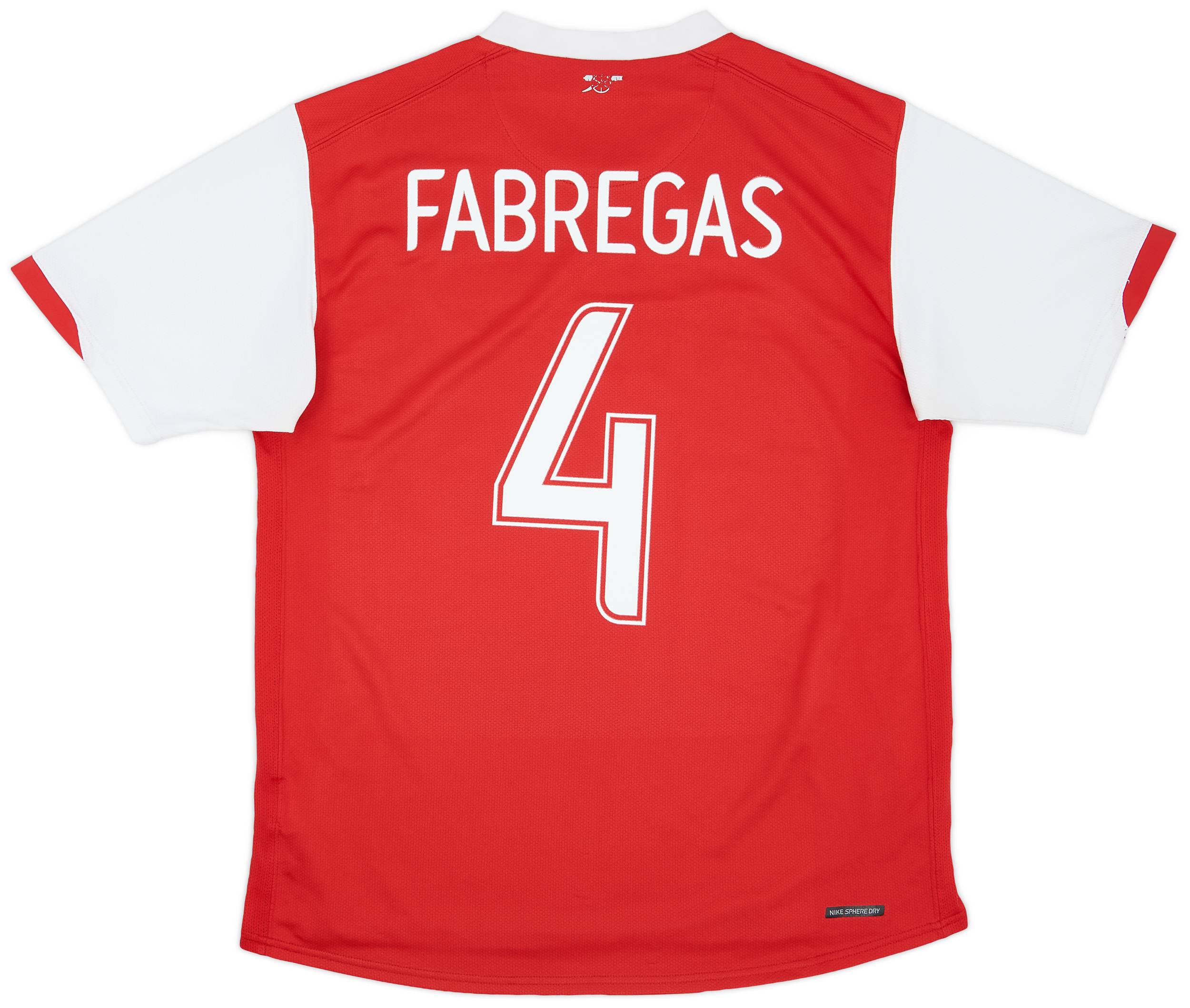 2006-08 Arsenal Home Shirt Fabregas #4 - 6/10 - (M)