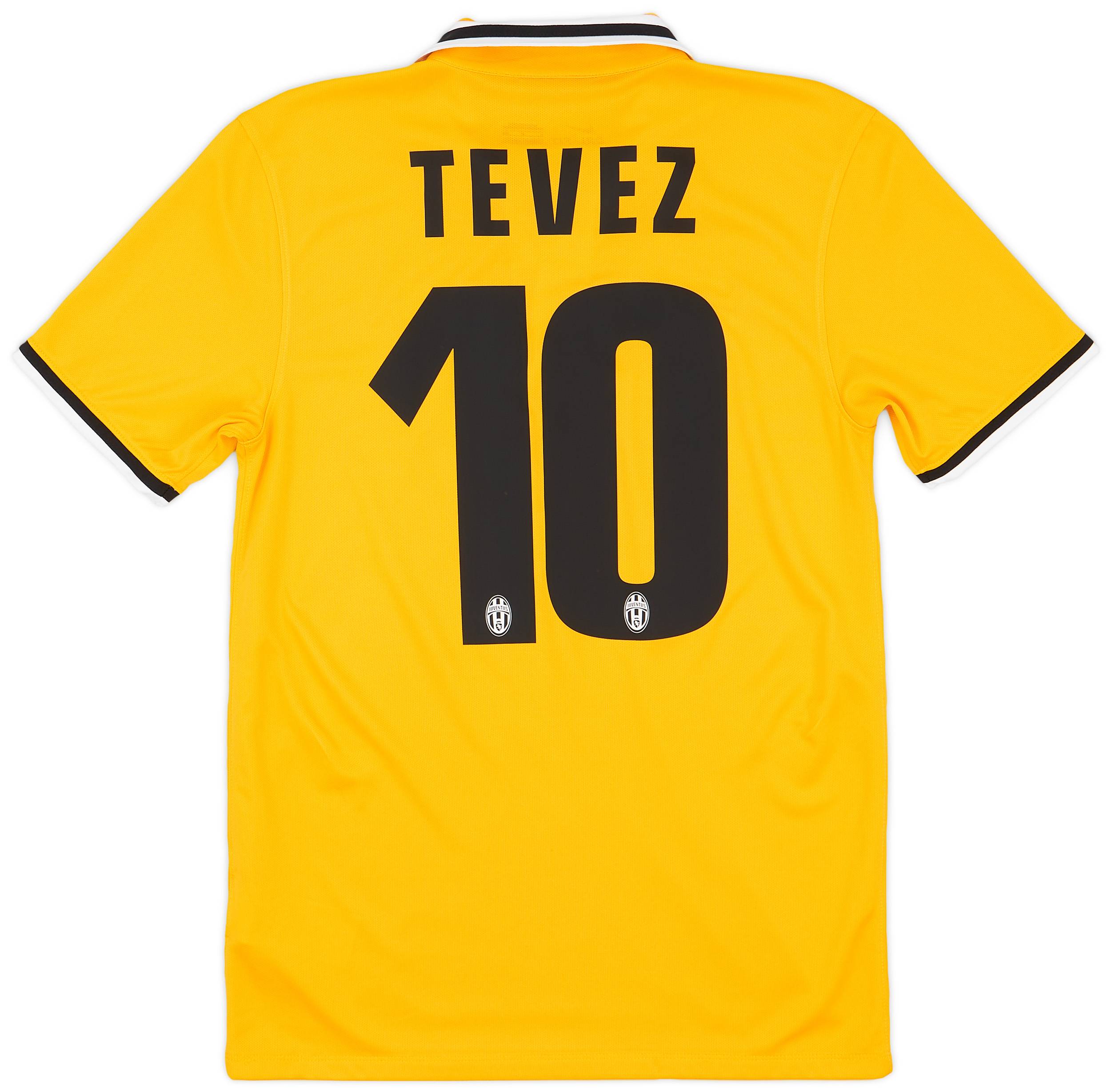 2013-14 Juventus Away Shirt Tevez #10 - 7/10 - (S)