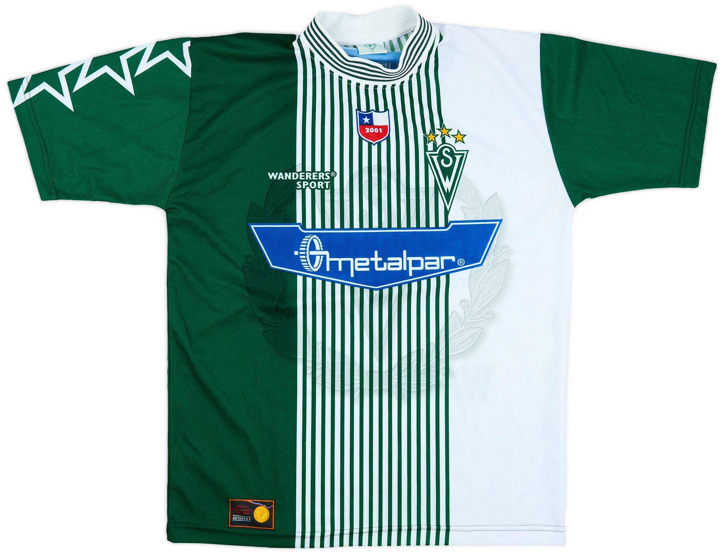 2001 Santiago Wanderers Home Shirt - 10/10 - (S)