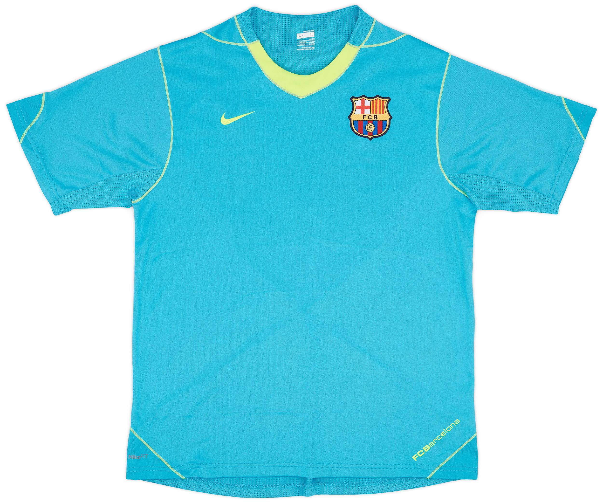 2007-08 Barcelona Nike Training Shirt - 9/10 - (L)