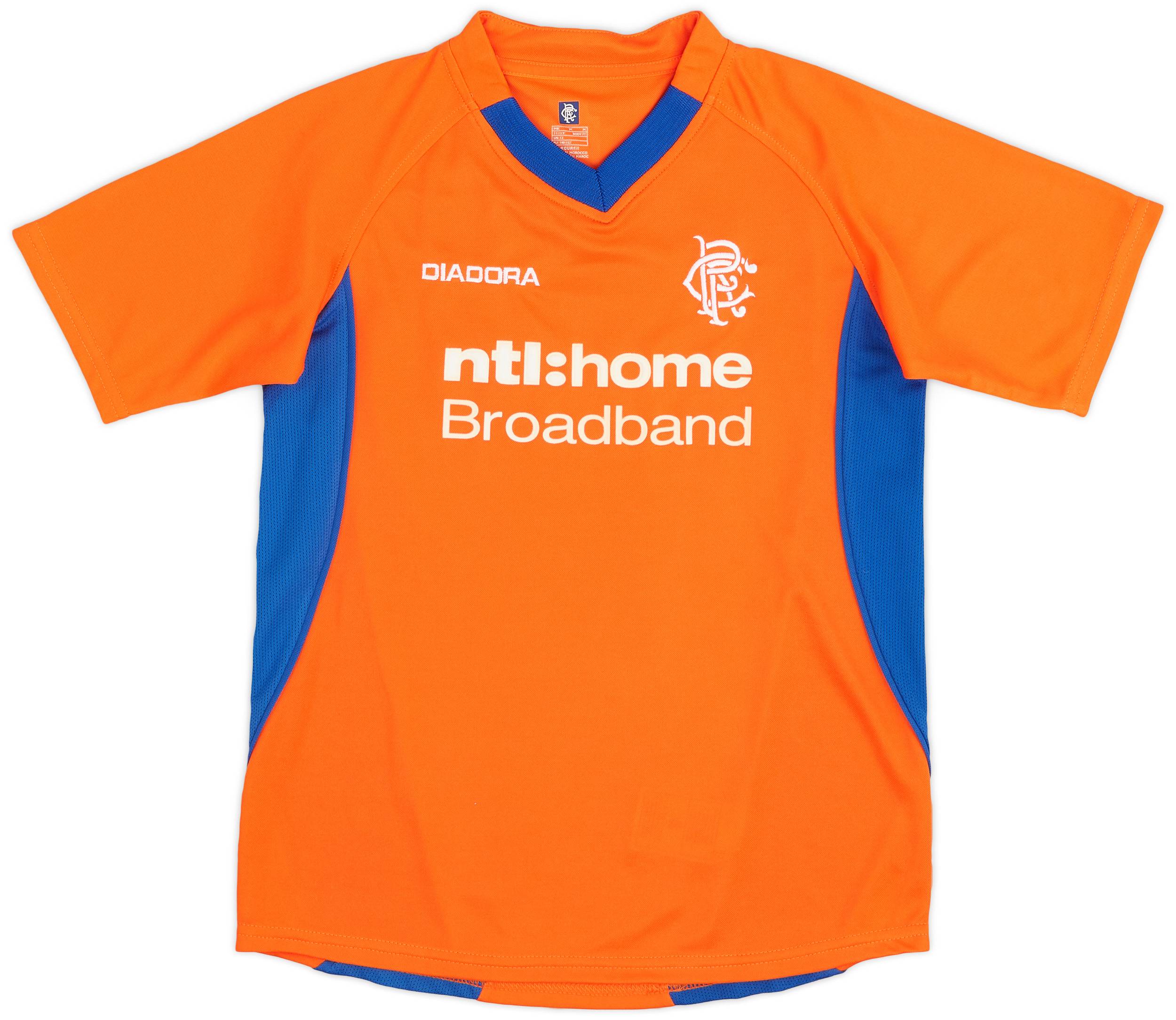 2002-03 Rangers Away Shirt - 10/10 - (M.Boys)