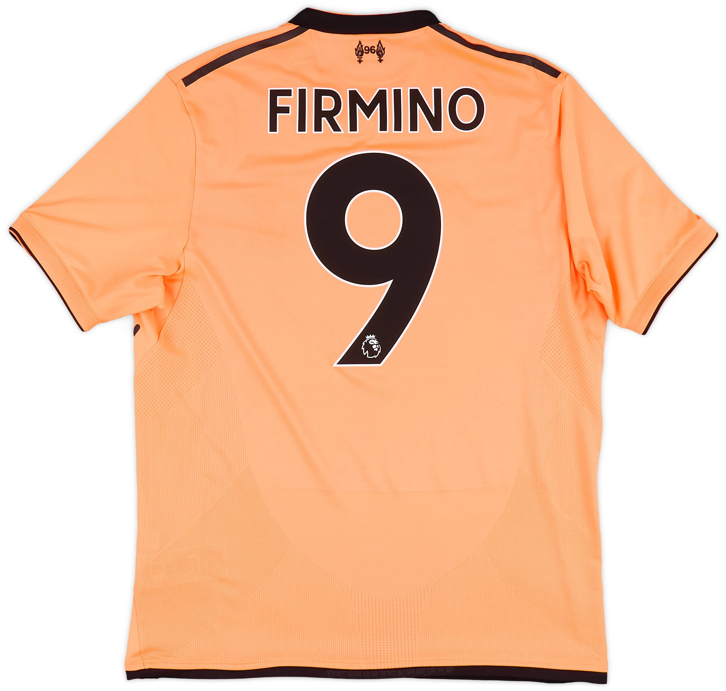 2017-18 Liverpool 125 Years Third Shirt Firmino #9 - 9/10 - (M)