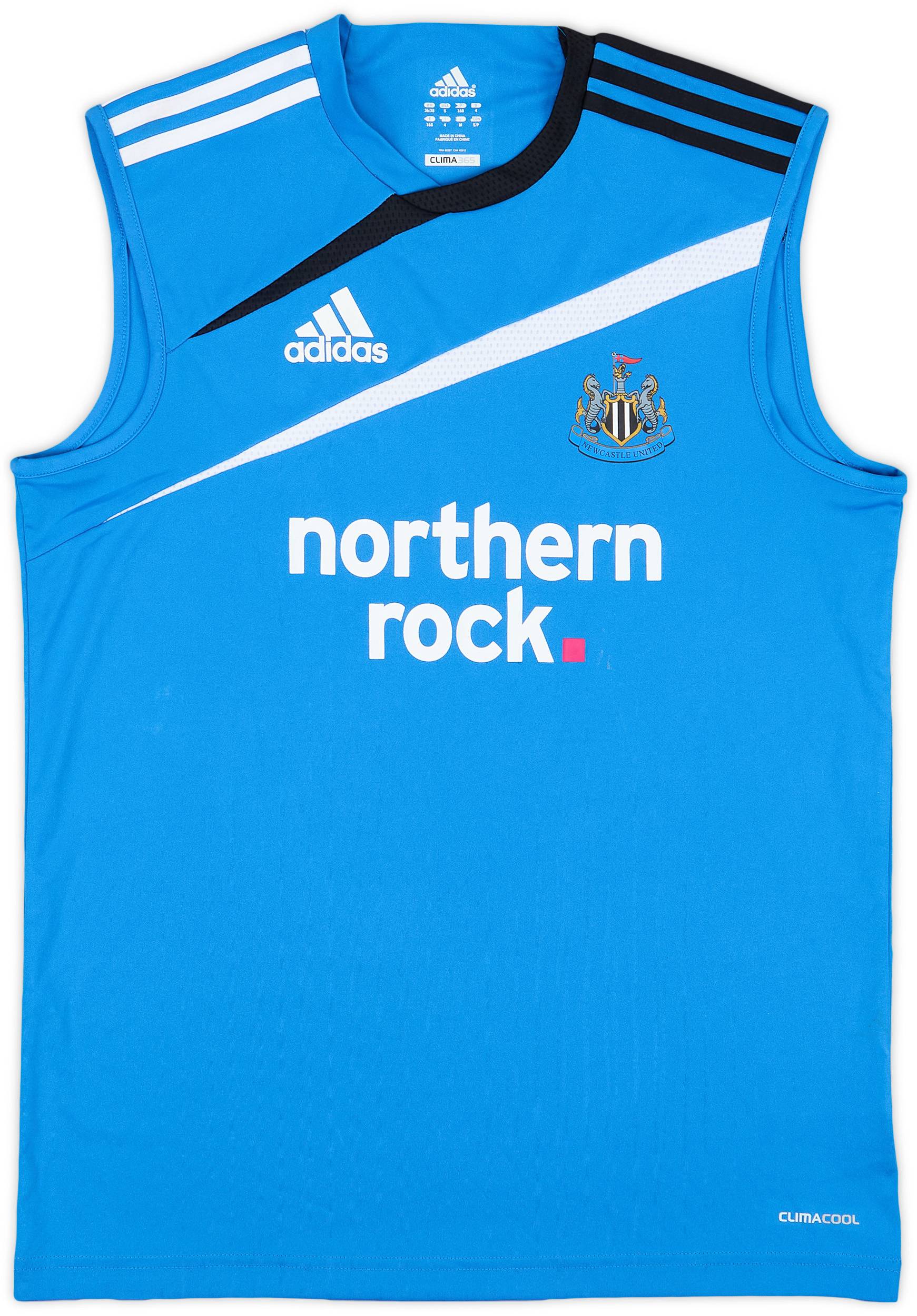 2009-10 Newcastle adidas Training Vest - 8/10 - (S)