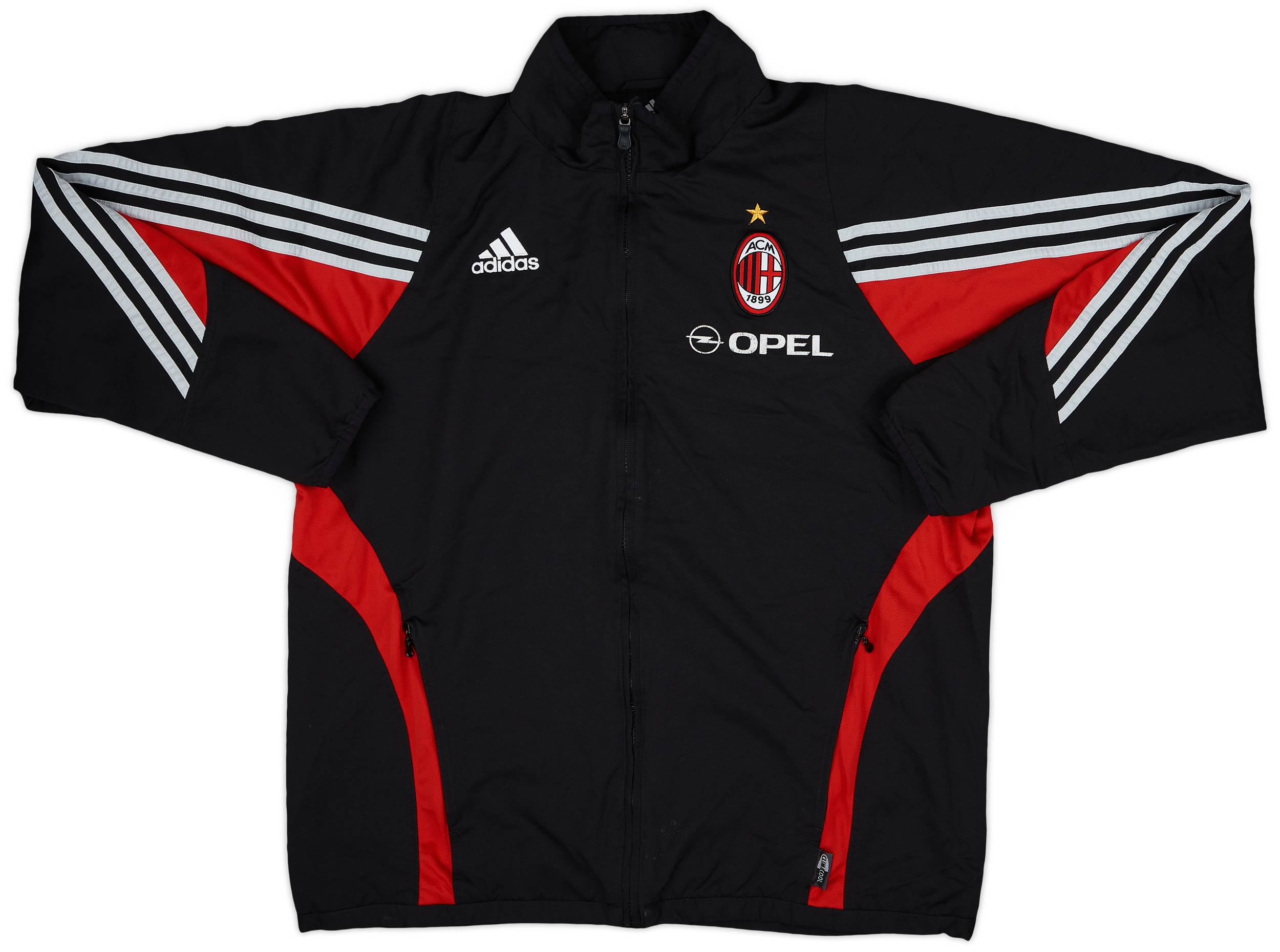 2003-04 AC Milan adidas Track Jacket - 8/10 - (L)