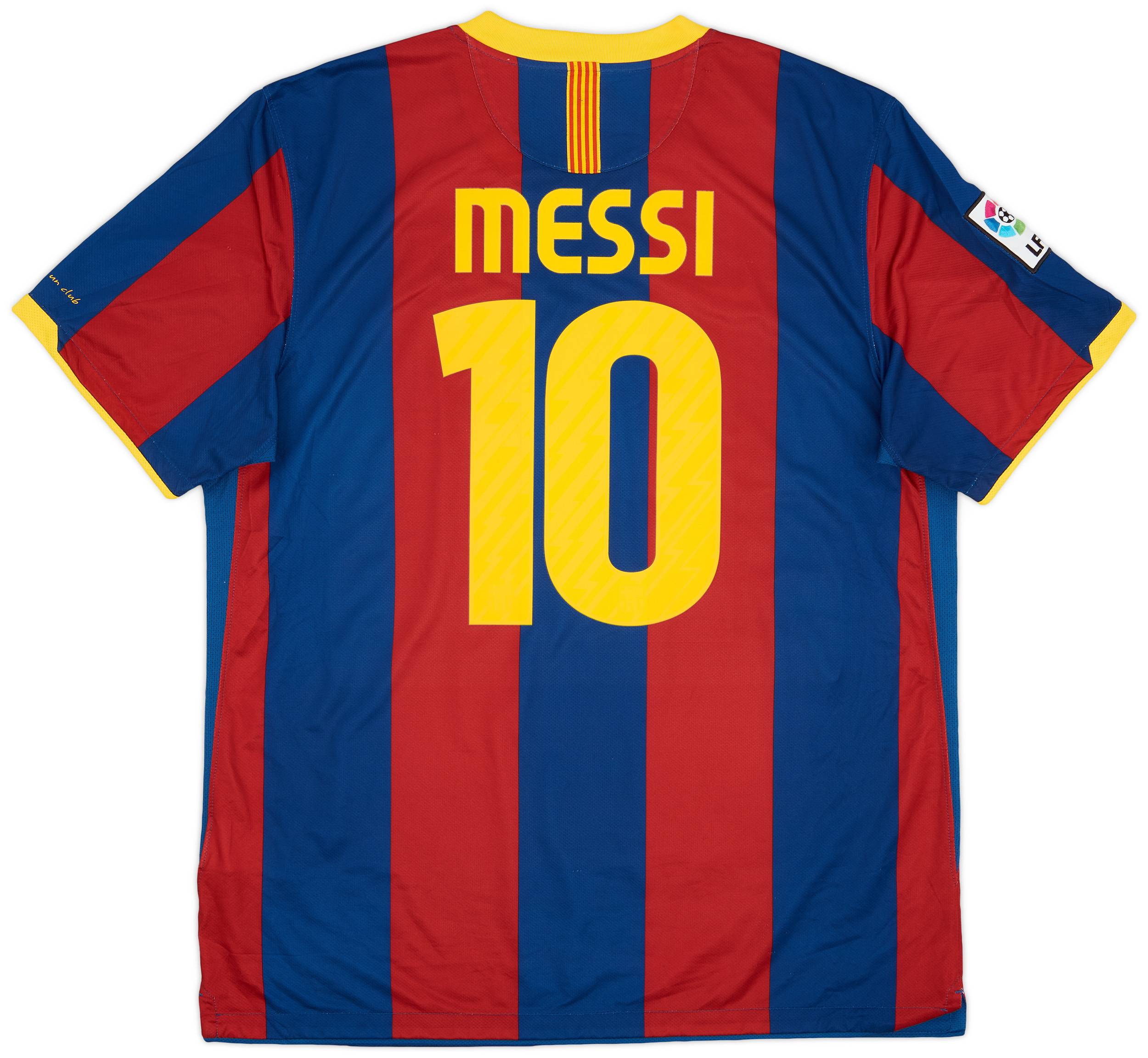 2010-11 Barcelona Home Shirt Messi #10 - 5/10 - (XL)