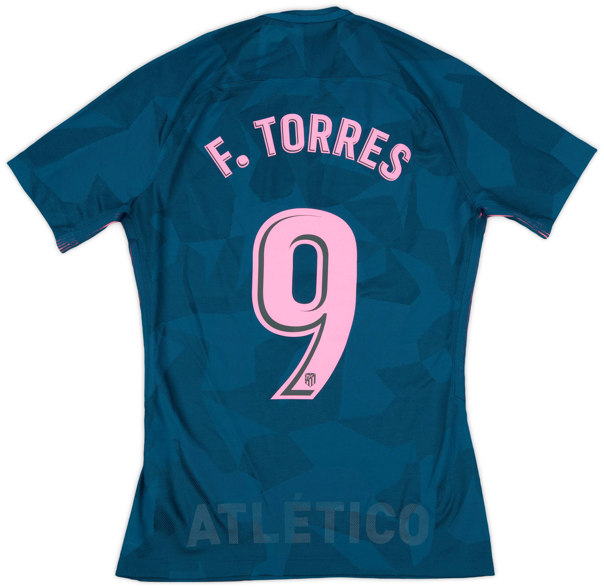 2017-18 Atletico Madrid Player Issue Third Shirt F.Torres #9 (M)