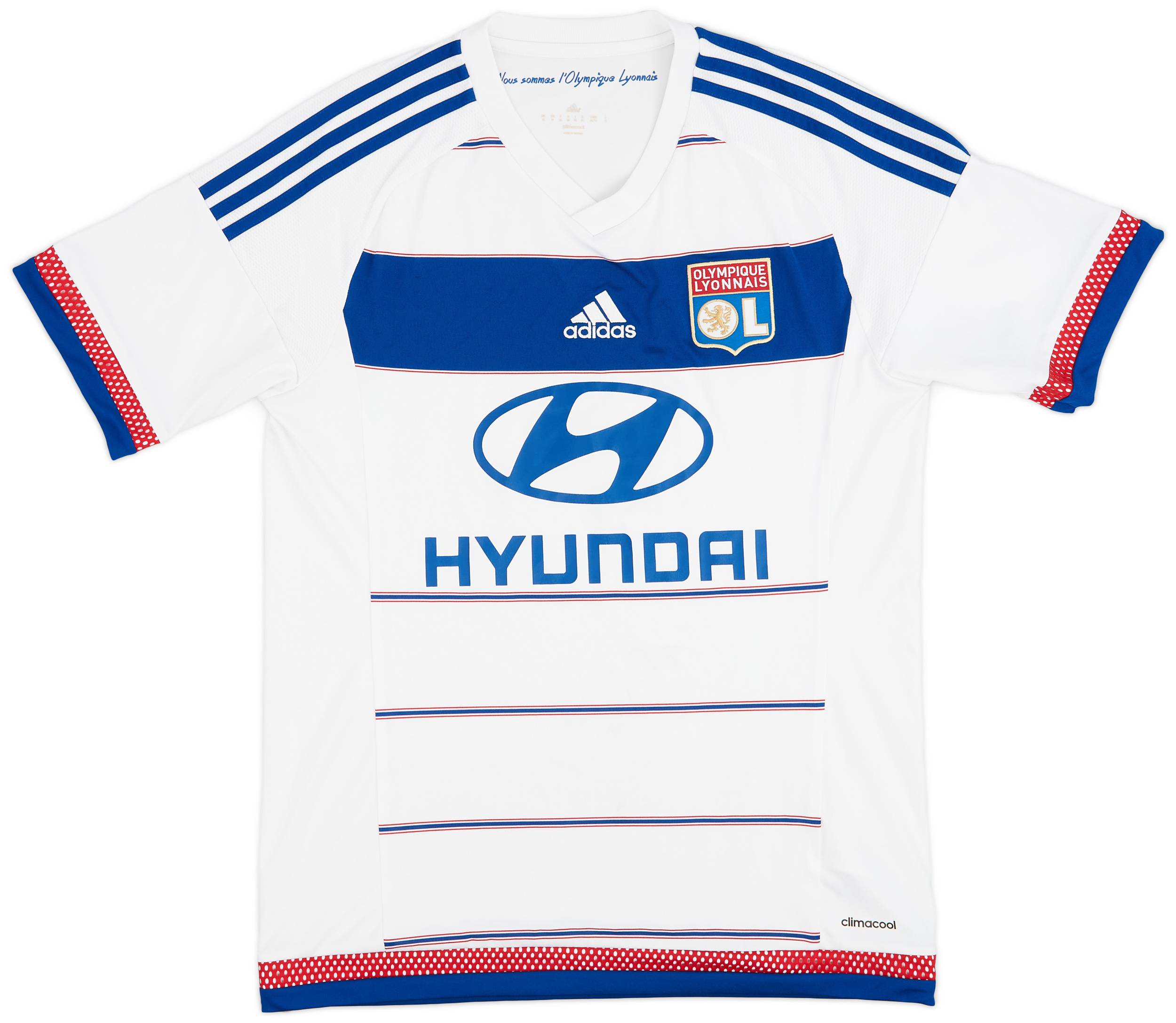 2015-16 Lyon Home Shirt - 7/10 - (M)