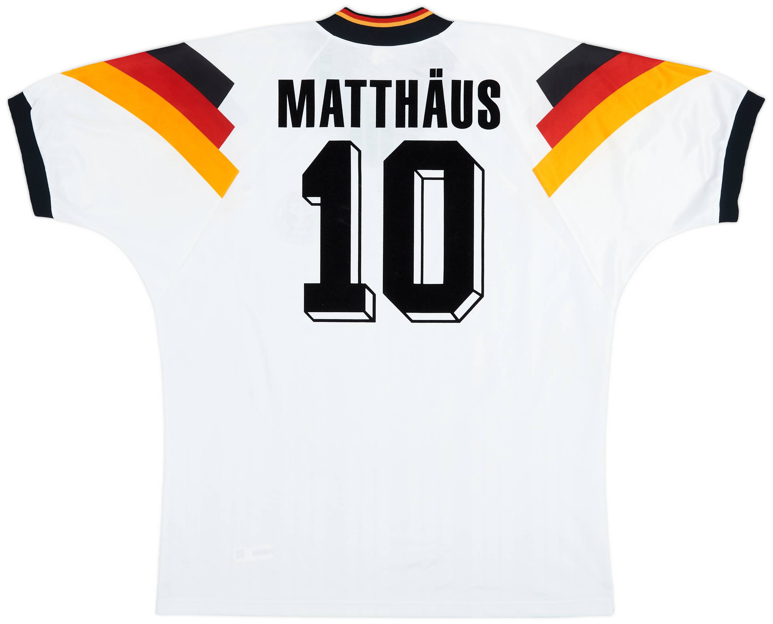 1992-94 Germany Home Shirt Matthaus #10 - 5/10 - (XXL)