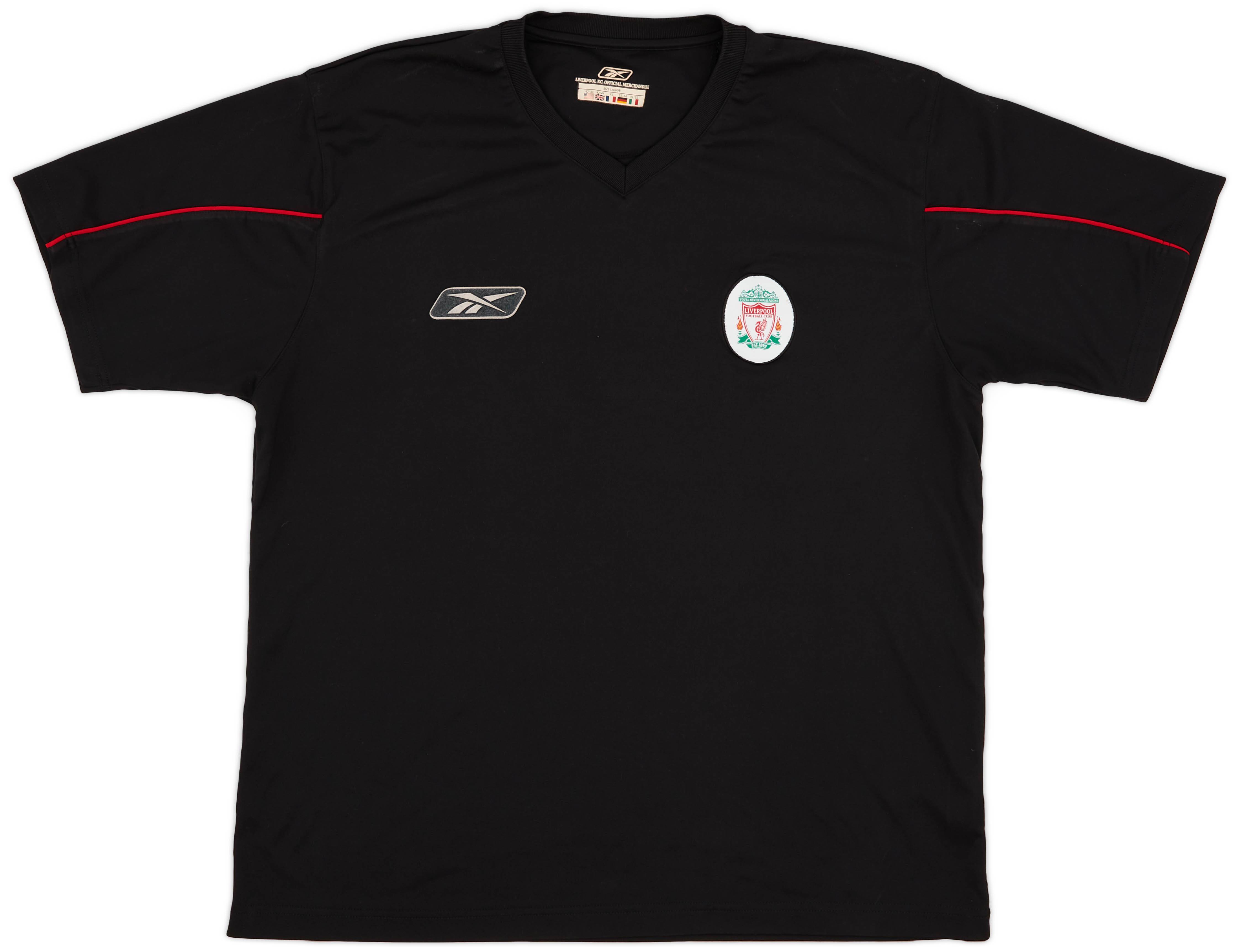2002-03 Liverpool Reebok Training Shirt - 8/10 - (L)